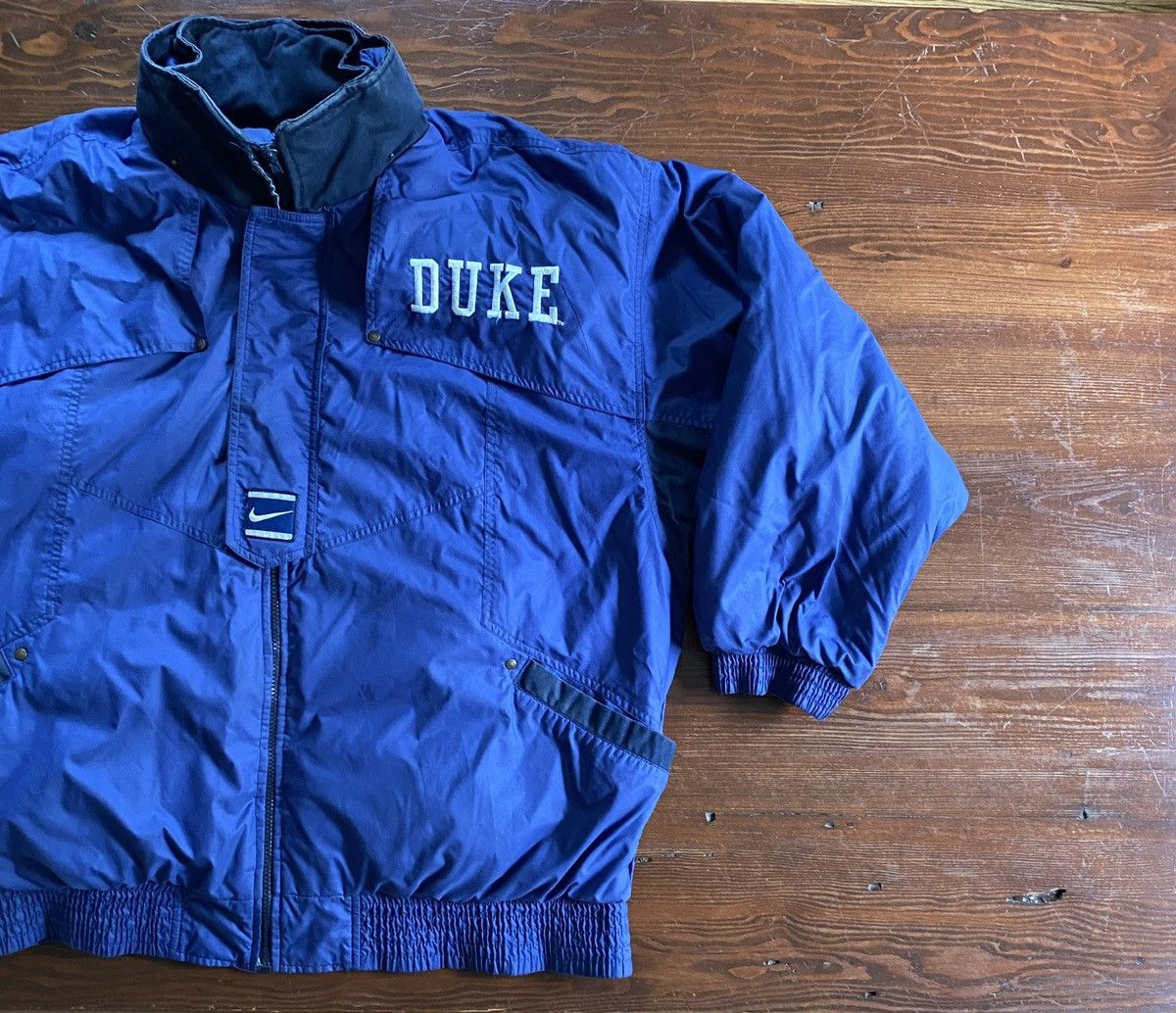 image of NCAA x Nike ‘05 Duke University Nike Team Sports Heavy Jacket in Blue/Gray, Men's (Size 2XL)