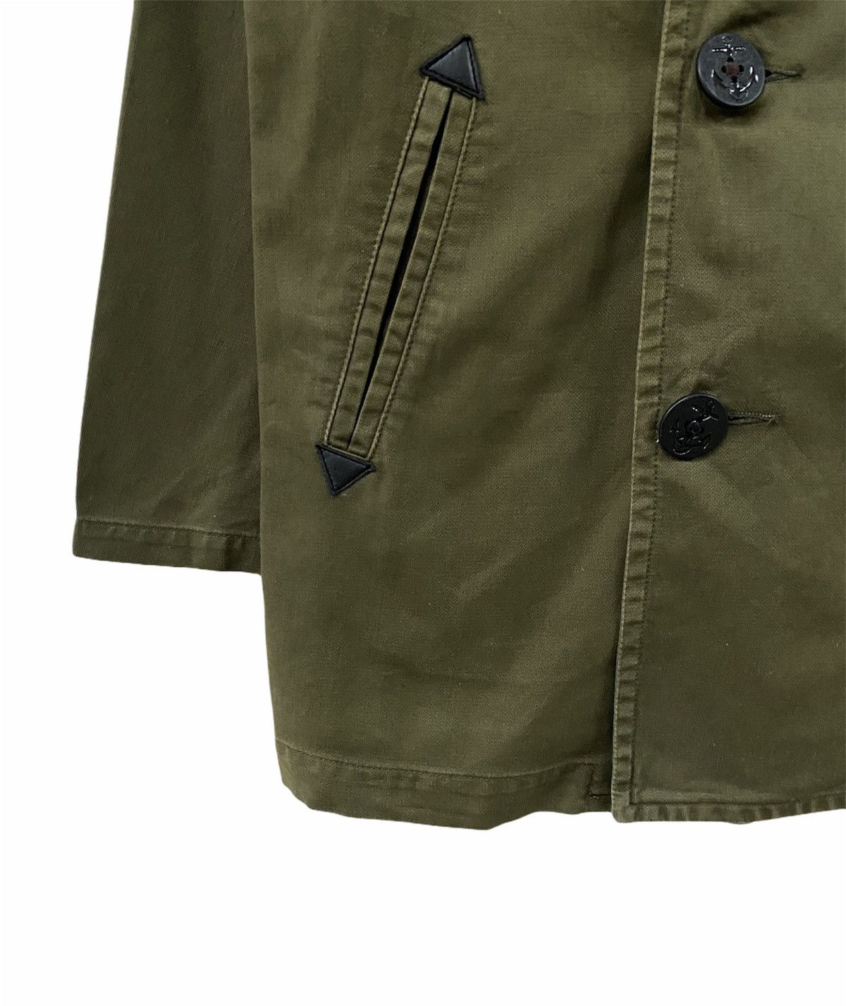 Alpha Industries × Vintage Alpha Industries Peacoat Double Breasted Jacket Size US M / EU 48-50 / 2 - 11 Thumbnail