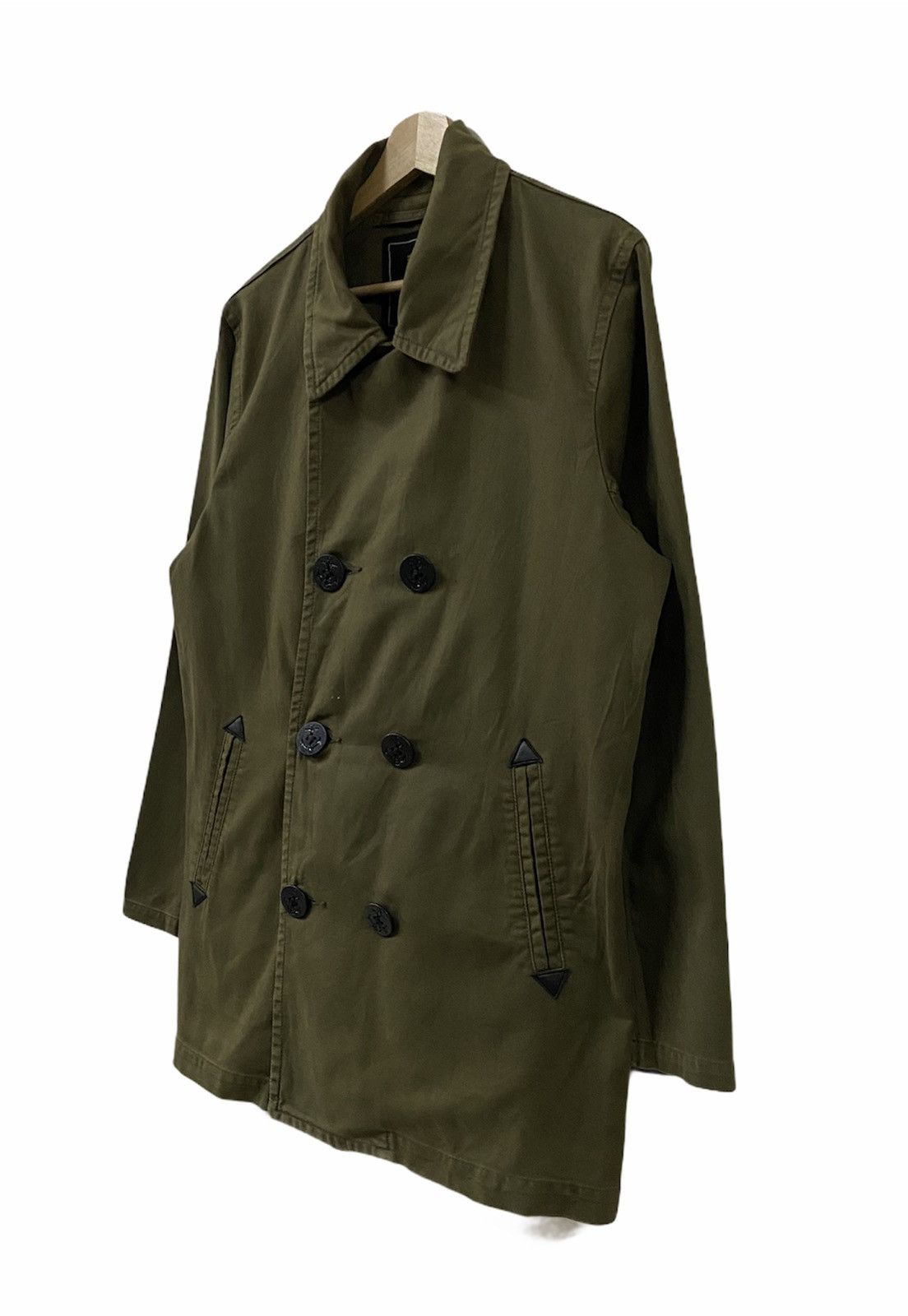Alpha Industries × Vintage Alpha Industries Peacoat Double Breasted Jacket Size US M / EU 48-50 / 2 - 10 Thumbnail