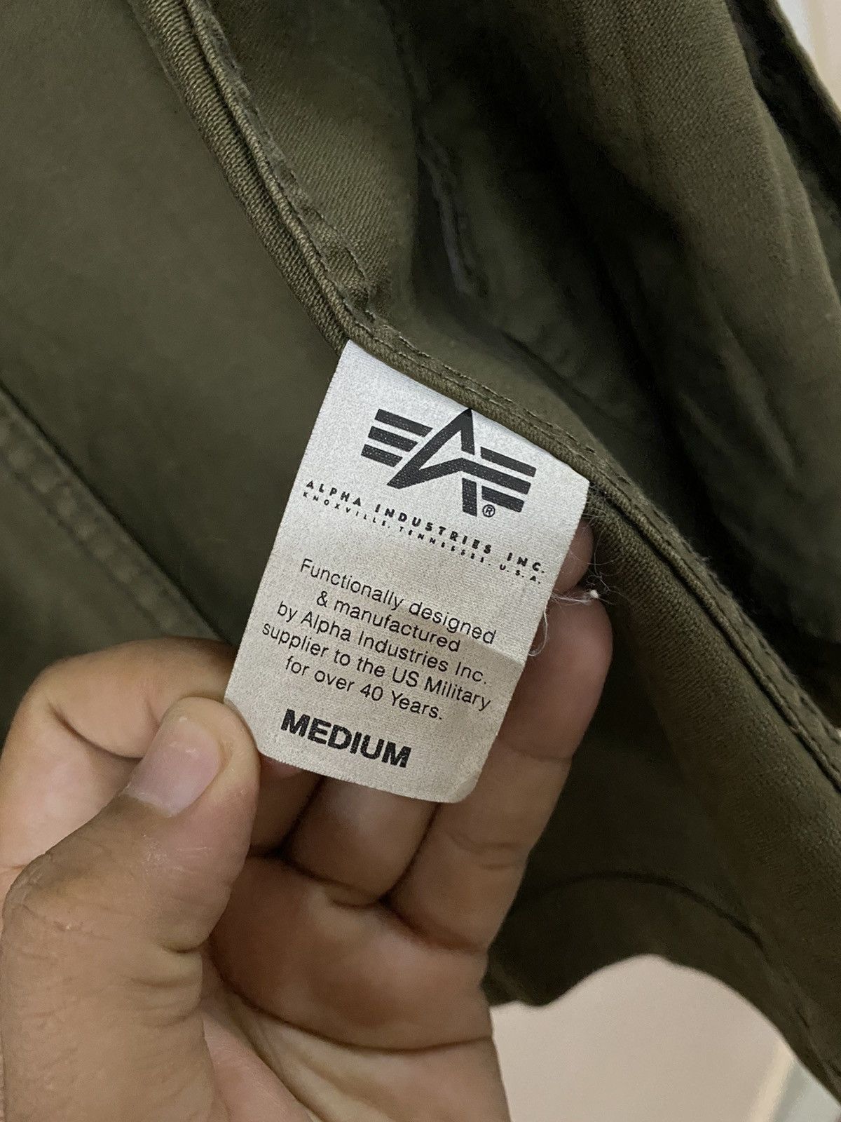 Alpha Industries × Vintage Alpha Industries Peacoat Double Breasted Jacket Size US M / EU 48-50 / 2 - 16 Thumbnail