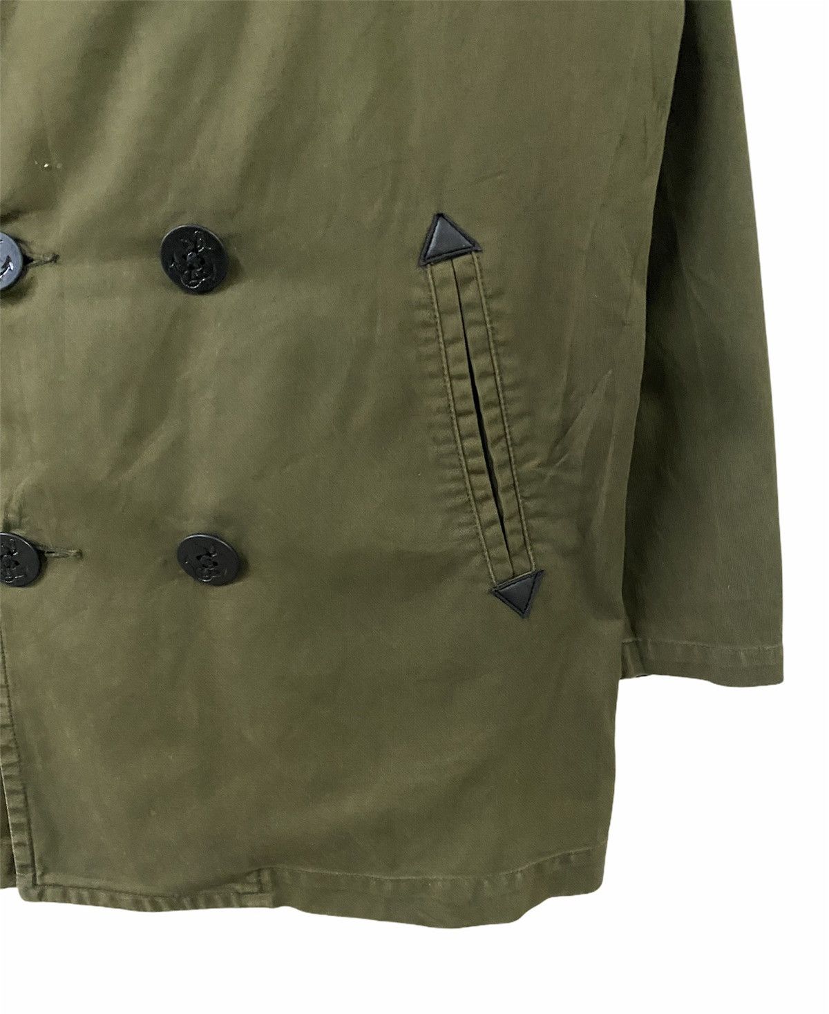 Alpha Industries × Vintage Alpha Industries Peacoat Double Breasted Jacket Size US M / EU 48-50 / 2 - 12 Thumbnail