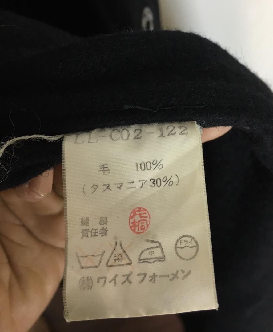 Y's for Men × Yohji Yamamoto Y's for Men by Yohji Yamamoto L.Q. Wool Coat Size US S / EU 44-46 / 1 - 11 Thumbnail