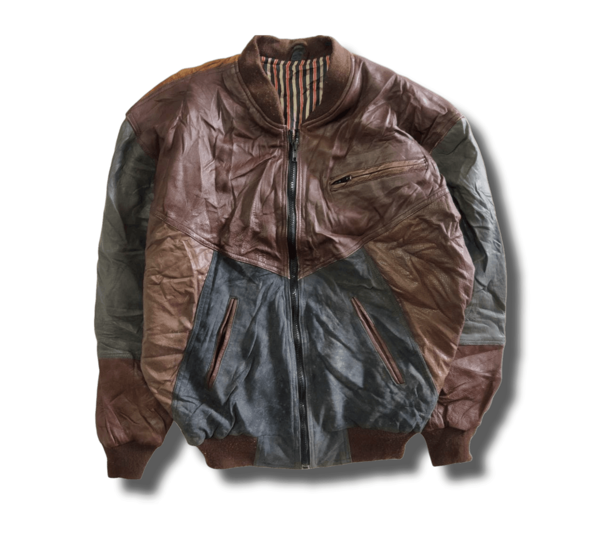 Japanese Brand Jackson Leather Jacket Size US L / EU 52-54 / 3 - 2 Thumbnail