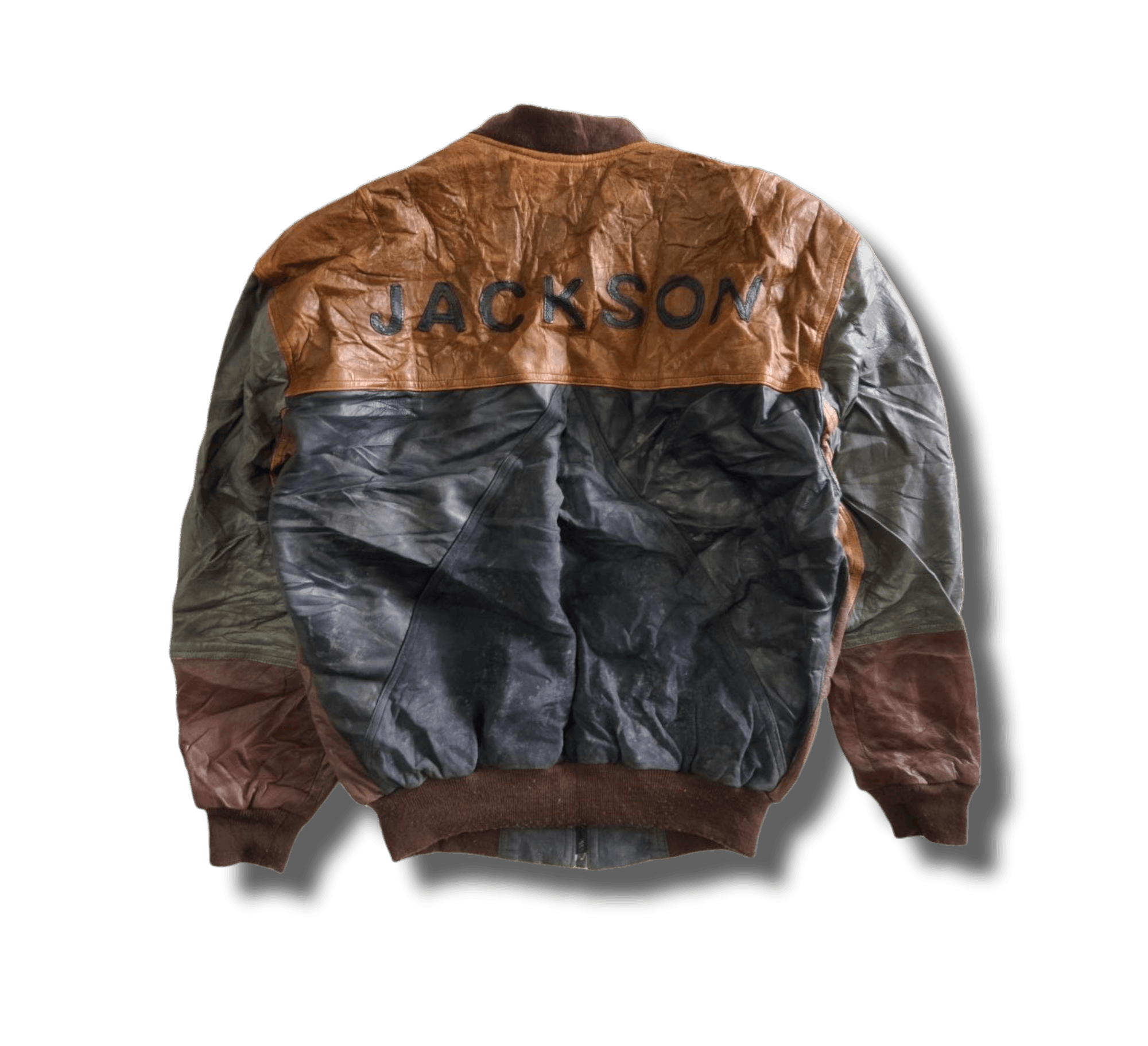 Japanese Brand Jackson Leather Jacket Size US L / EU 52-54 / 3 - 1 Thumbnail