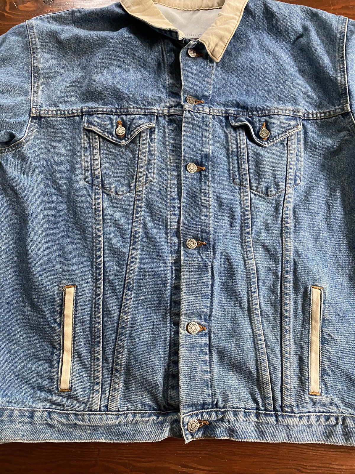 Arizona Jean Co. × Vintage Vintage ‘91 Arizona Jean Company Denim Jacket Size US L / EU 52-54 / 3 - 5 Thumbnail