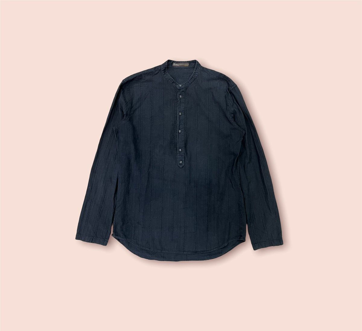 Japanese Brand × Tomorrowland × Vintage MANDARIN COLLAR EDITION TOMORROWLAND HALF BUTTON UP Size US S / EU 44-46 / 1 - 1 Thumbnail