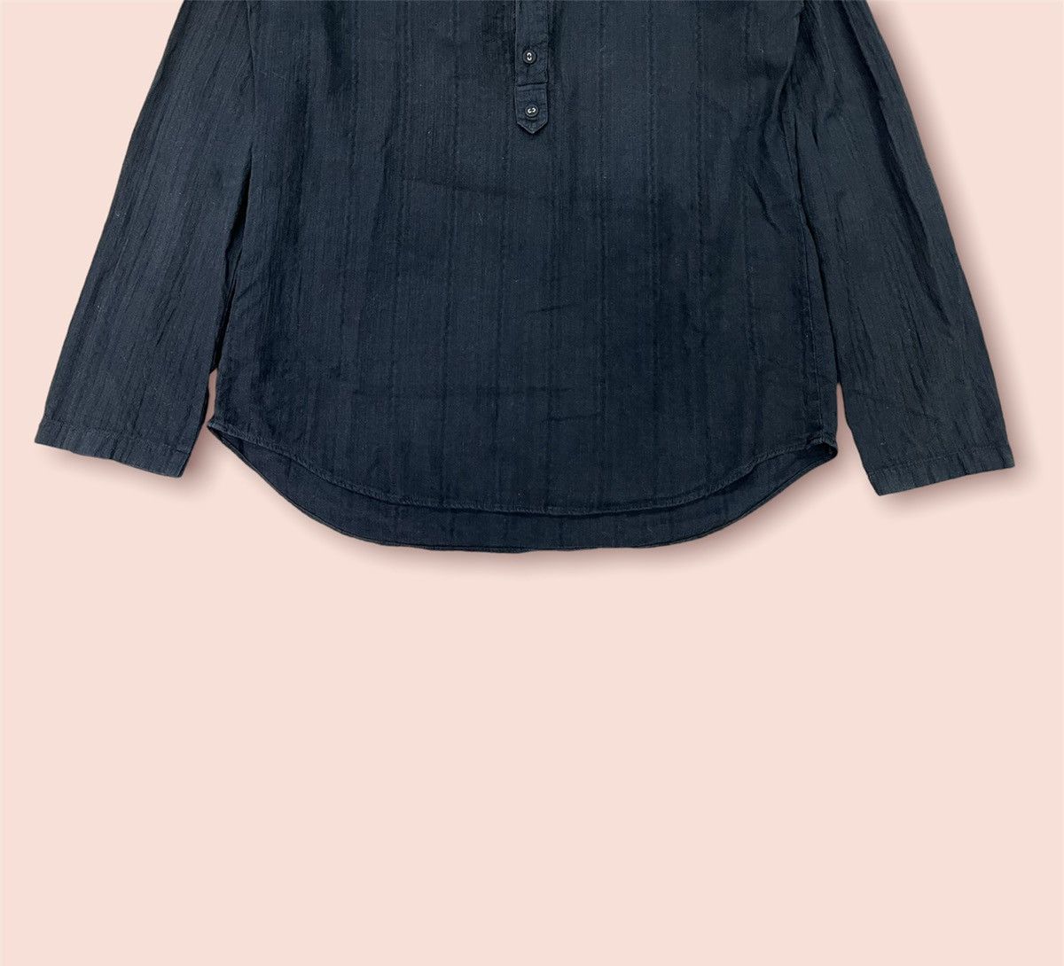 Japanese Brand × Tomorrowland × Vintage MANDARIN COLLAR EDITION TOMORROWLAND HALF BUTTON UP Size US S / EU 44-46 / 1 - 7 Thumbnail
