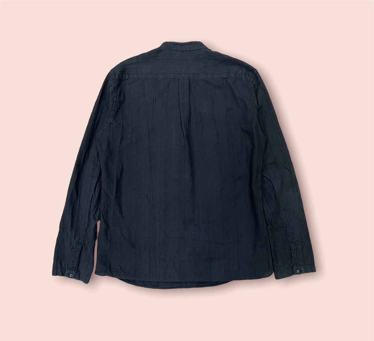 Japanese Brand × Tomorrowland × Vintage MANDARIN COLLAR EDITION TOMORROWLAND HALF BUTTON UP Size US S / EU 44-46 / 1 - 6 Thumbnail