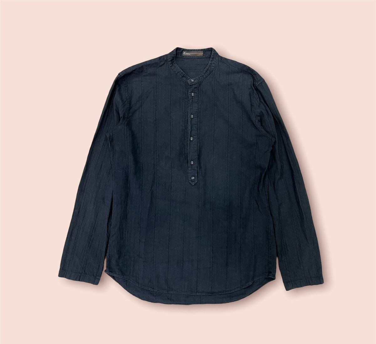 Japanese Brand × Tomorrowland × Vintage MANDARIN COLLAR EDITION TOMORROWLAND HALF BUTTON UP Size US S / EU 44-46 / 1 - 5 Thumbnail