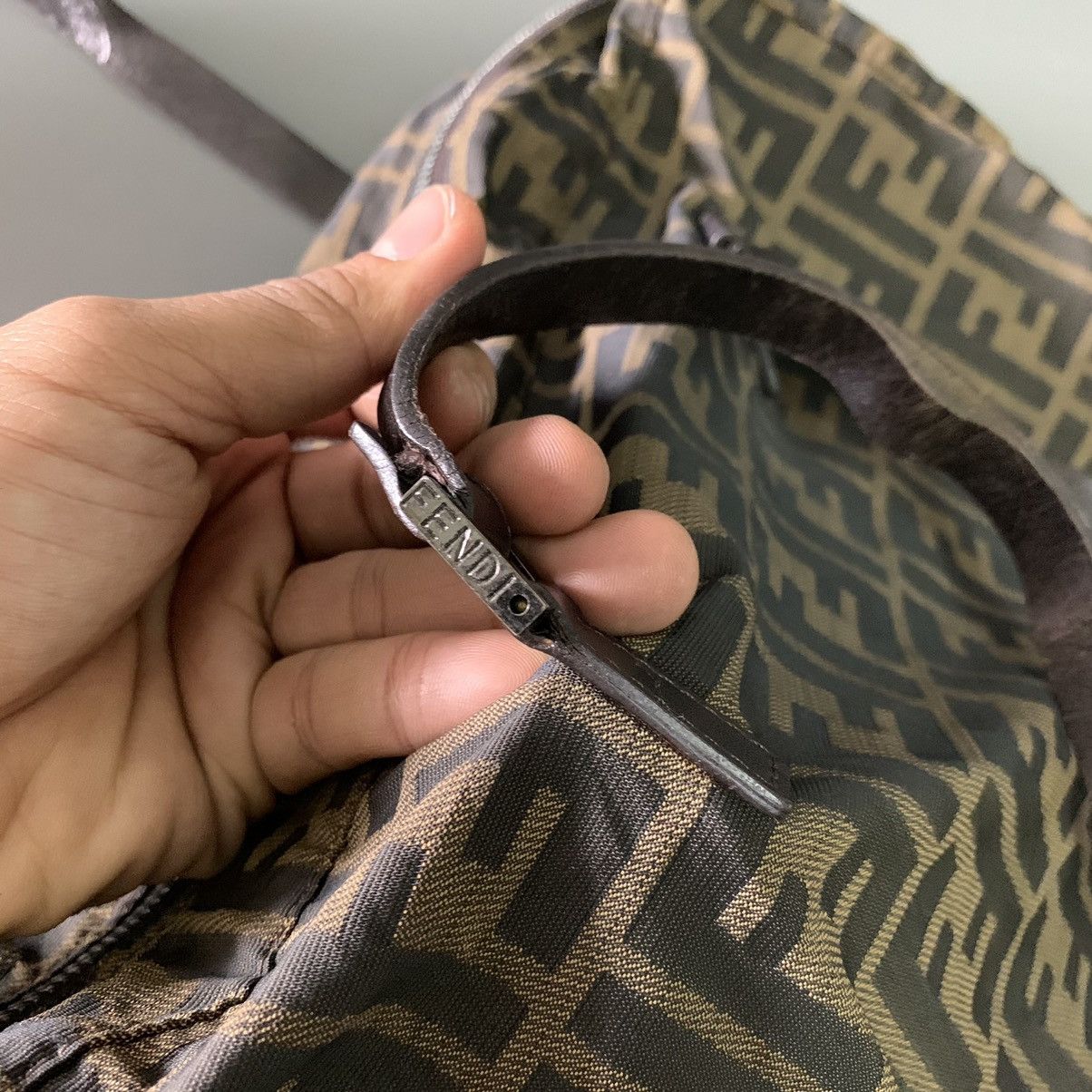 Fendi Fendi Zucca Tote Bag Size ONE SIZE - 9 Thumbnail