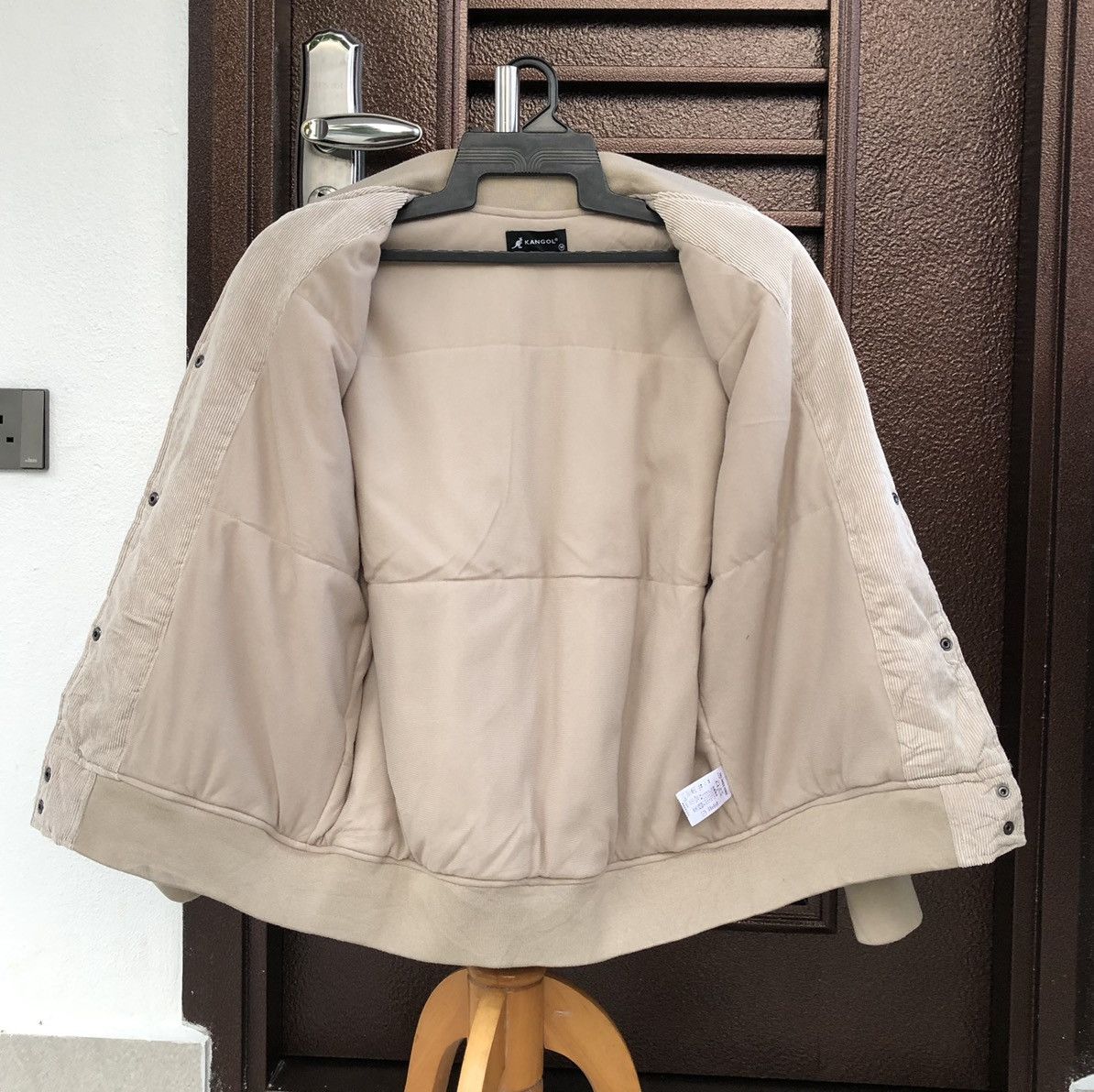 Kangol Vintage Kangol Conduroy Light Puffer Varsity Jacket Size US M / EU 48-50 / 2 - 8 Thumbnail
