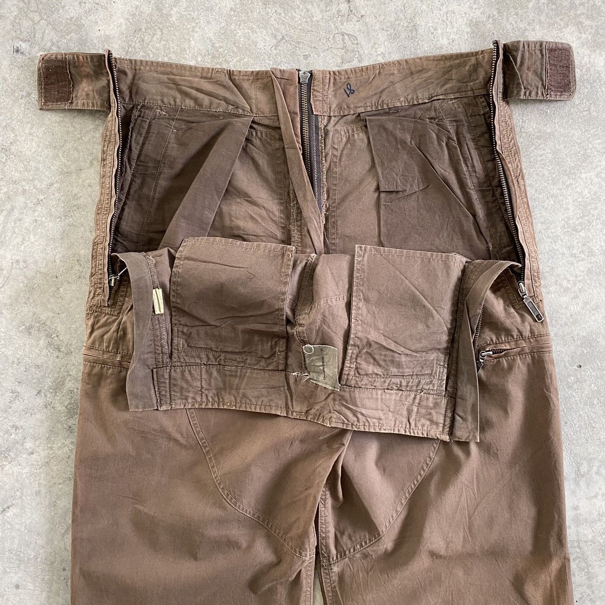 RIPVANWINKLE Rip Van Winkle Parachute Tactical Baggy Pants Size US 34 / EU 50 - 15 Thumbnail