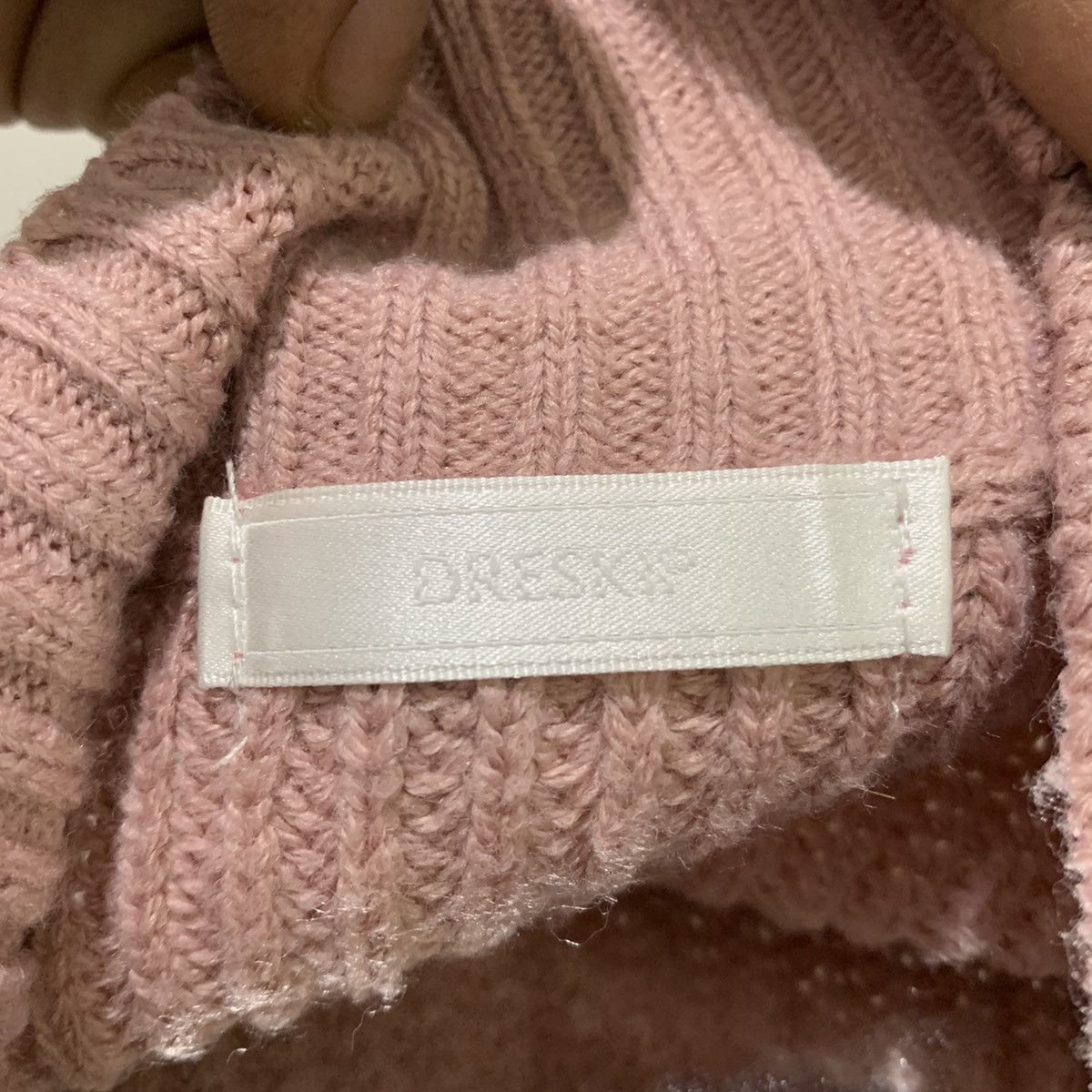 Designer × Homespun Knitwear × Japanese Brand DRESKIP Bendigo Soft Wool Blend Crochet Knit Jumper Sweater Size US M / EU 48-50 / 2 - 17 Thumbnail