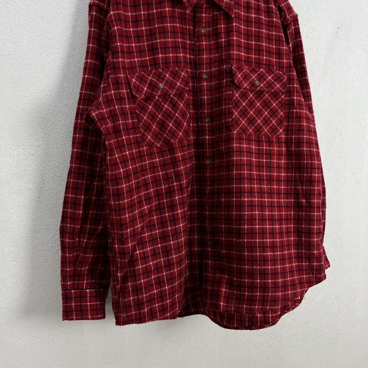 Flannel × Japanese Brand RARE TARTAN DESIGN FLANNEL LIGHT JACKET UNIQLO Size US XL / EU 56 / 4 - 4 Thumbnail