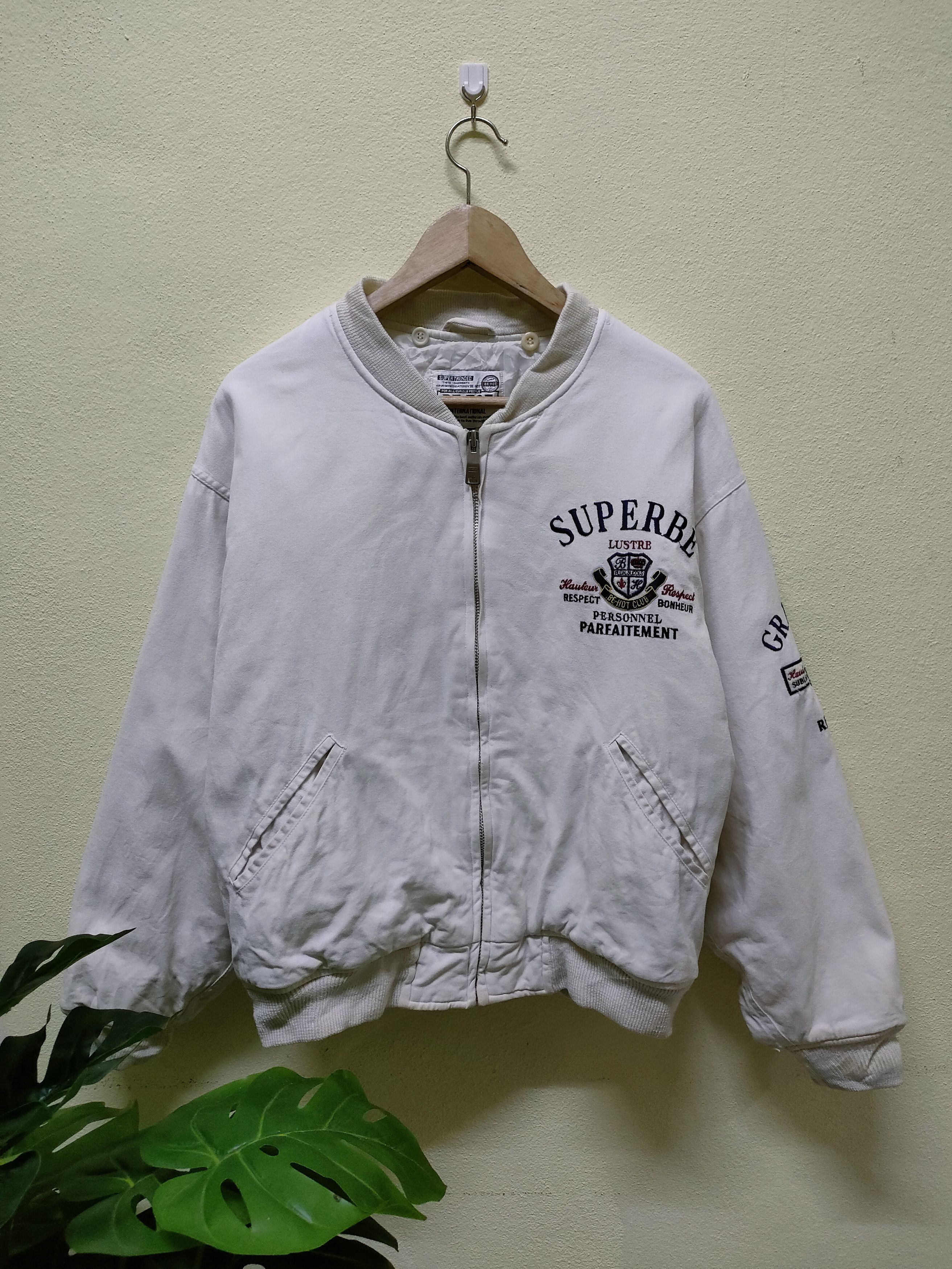 Japanese Brand Be-Hot Supertrended Bomber Jacket Size US M / EU 48-50 / 2 - 1 Thumbnail