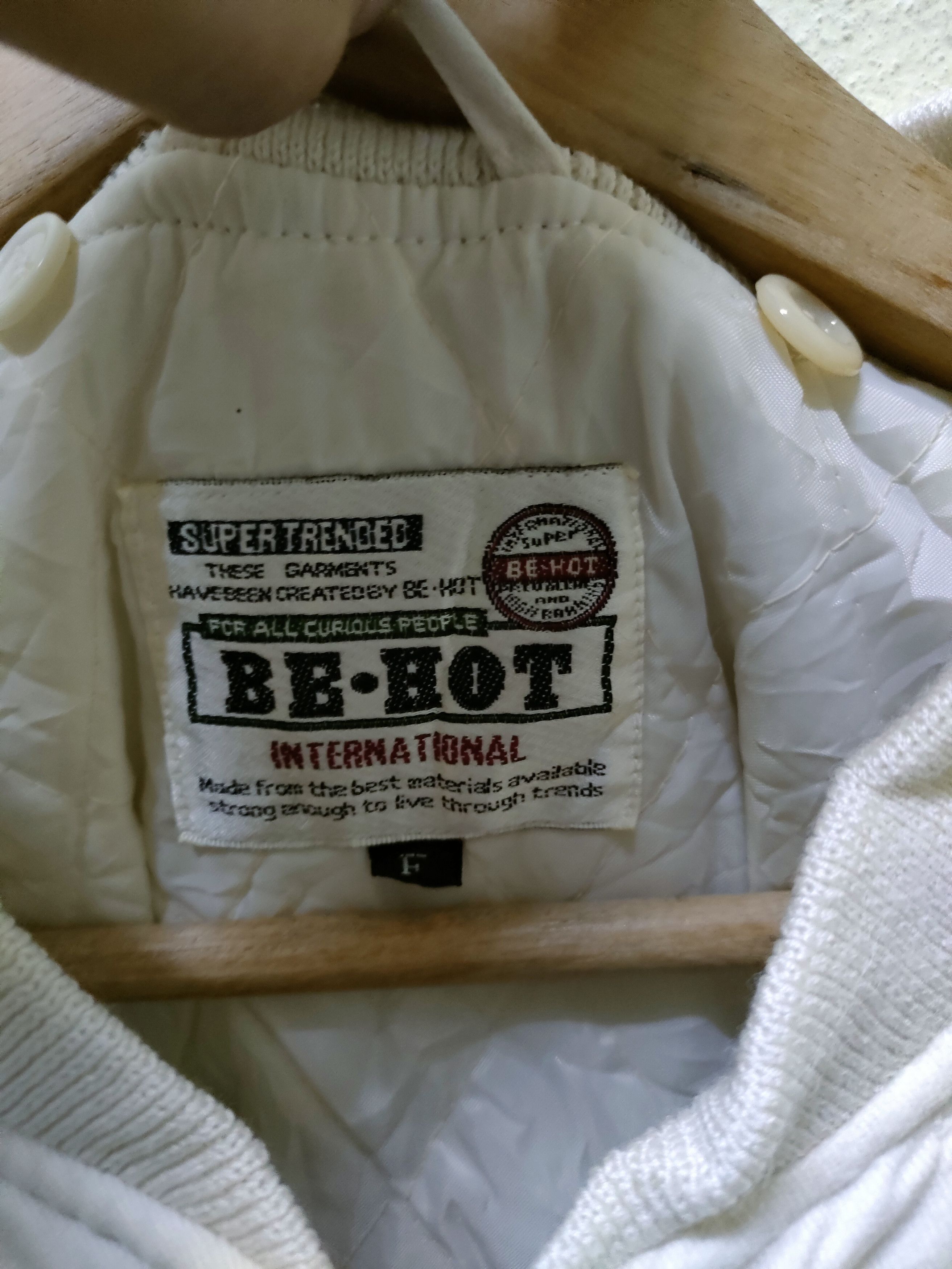 Japanese Brand Be-Hot Supertrended Bomber Jacket Size US M / EU 48-50 / 2 - 6 Thumbnail