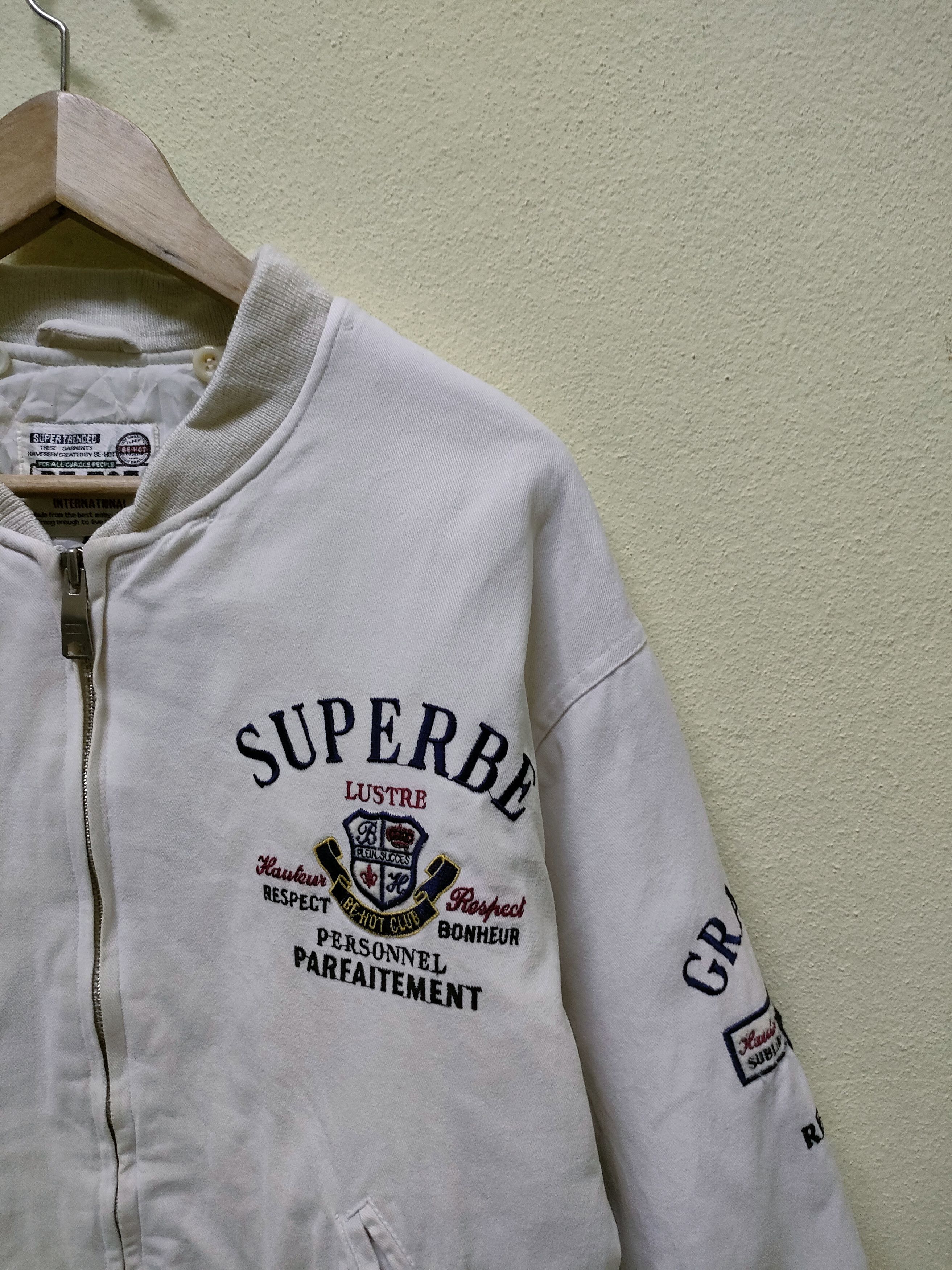 Japanese Brand Be-Hot Supertrended Bomber Jacket Size US M / EU 48-50 / 2 - 8 Thumbnail