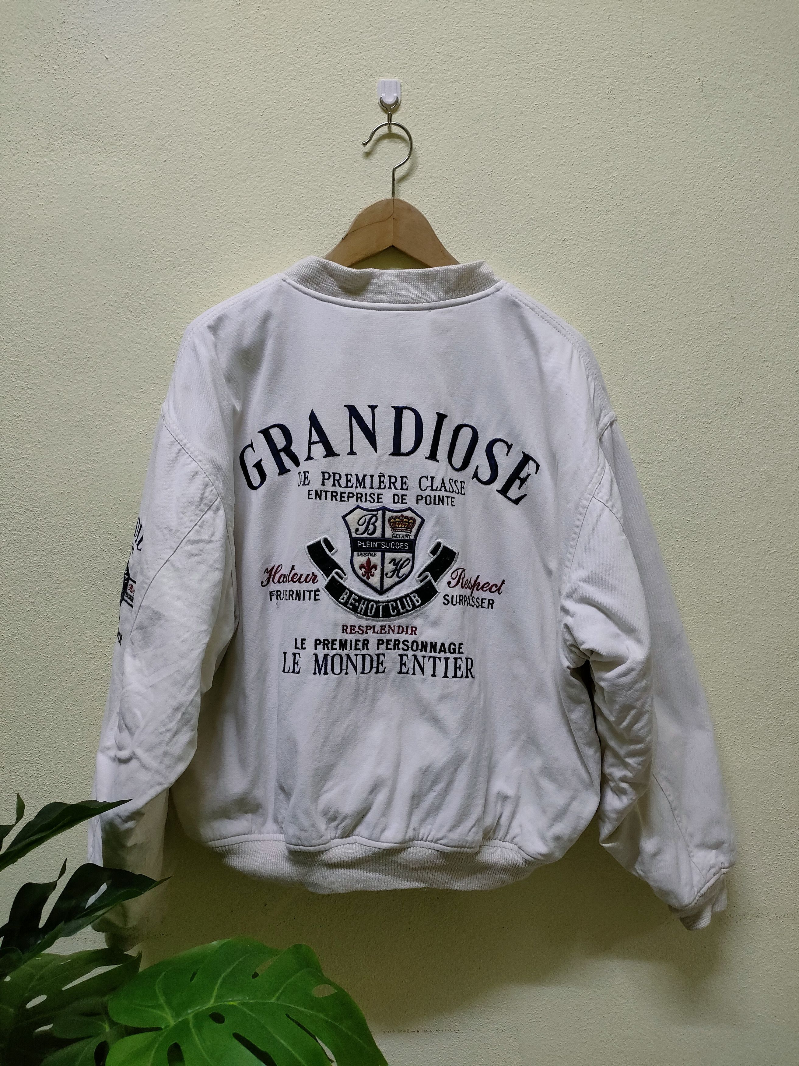 Japanese Brand Be-Hot Supertrended Bomber Jacket Size US M / EU 48-50 / 2 - 3 Thumbnail