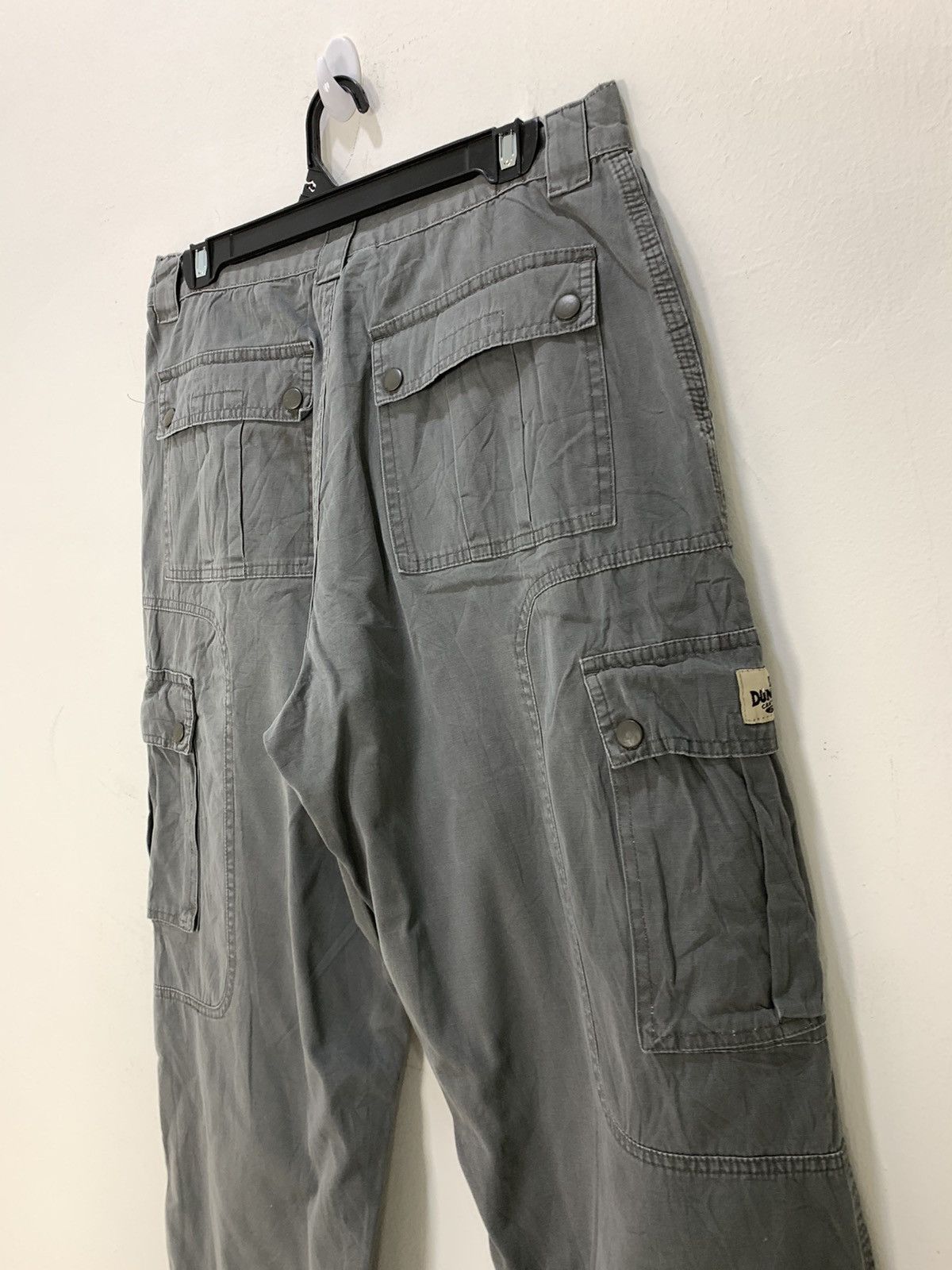 Japanese Brand Vtg 80s LEE DUNGAREE Parachute Multipocket Flight CargoPant Size US 31 - 13 Thumbnail