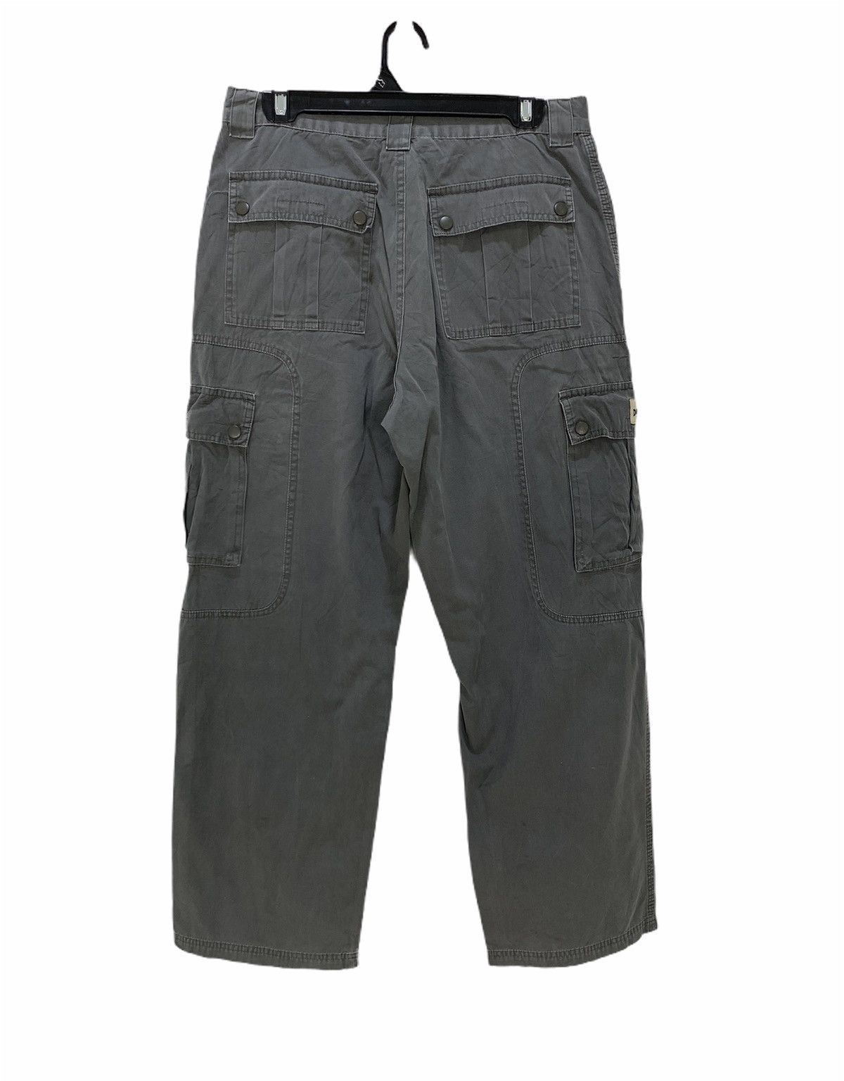Japanese Brand Vtg 80s LEE DUNGAREE Parachute Multipocket Flight CargoPant Size US 31 - 2 Thumbnail