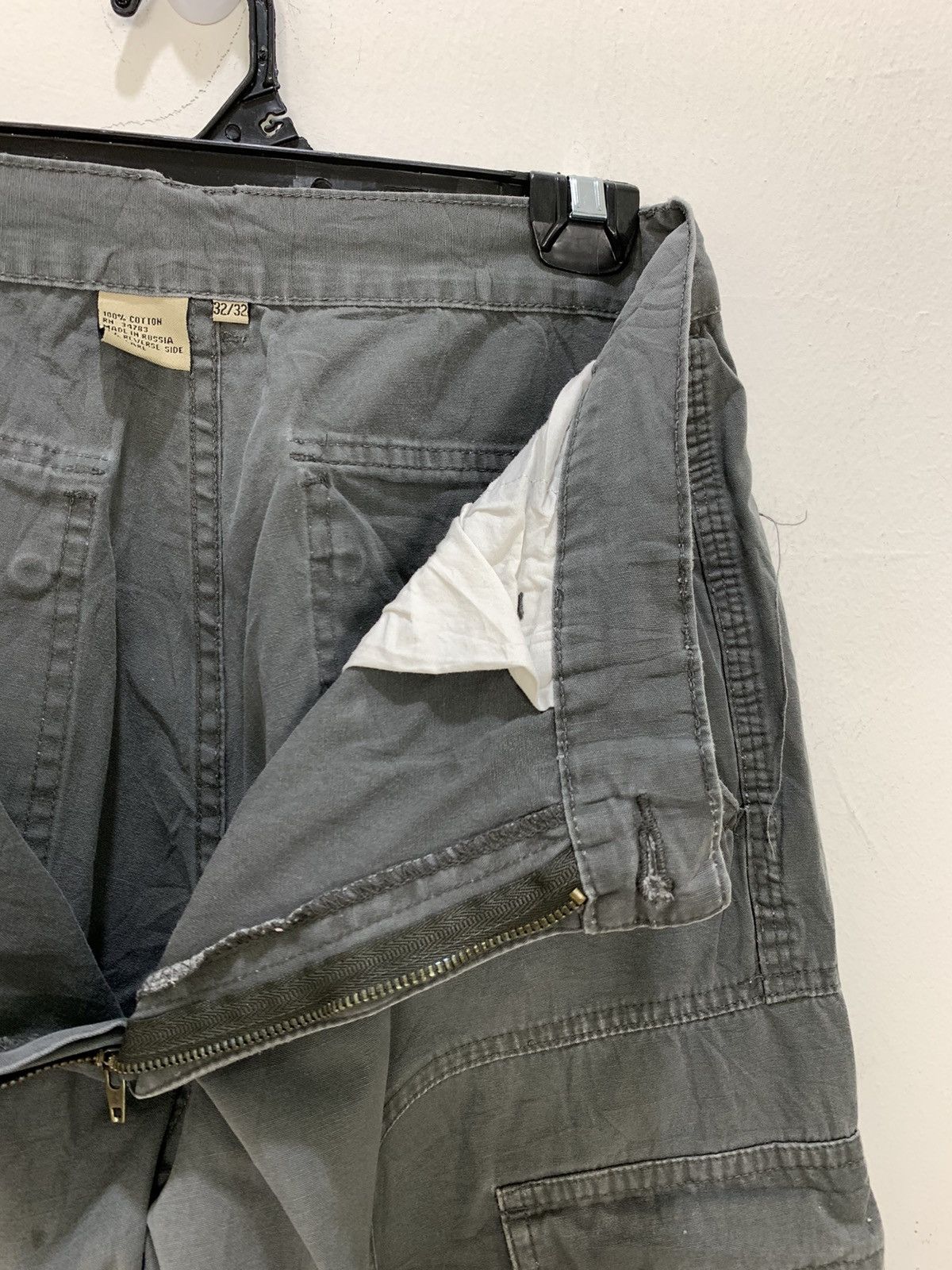 Japanese Brand Vtg 80s LEE DUNGAREE Parachute Multipocket Flight CargoPant Size US 31 - 17 Thumbnail