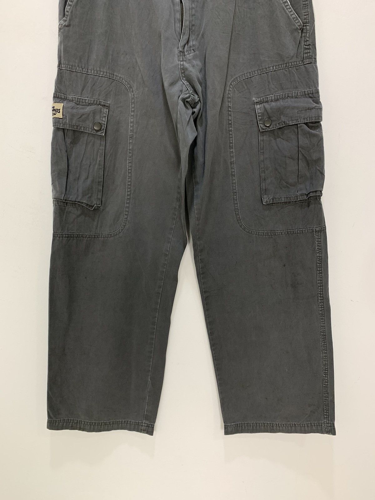 Japanese Brand Vtg 80s LEE DUNGAREE Parachute Multipocket Flight CargoPant Size US 31 - 5 Thumbnail