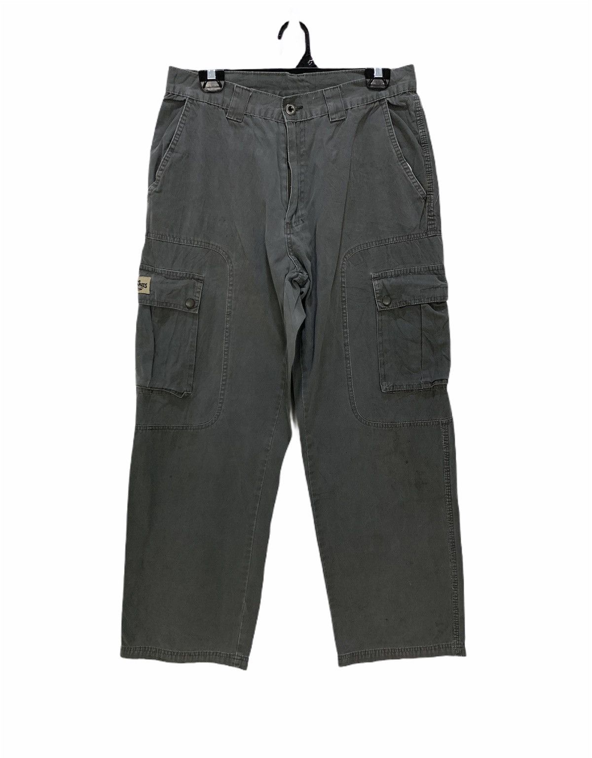 Japanese Brand Vtg 80s LEE DUNGAREE Parachute Multipocket Flight CargoPant Size US 31 - 1 Thumbnail