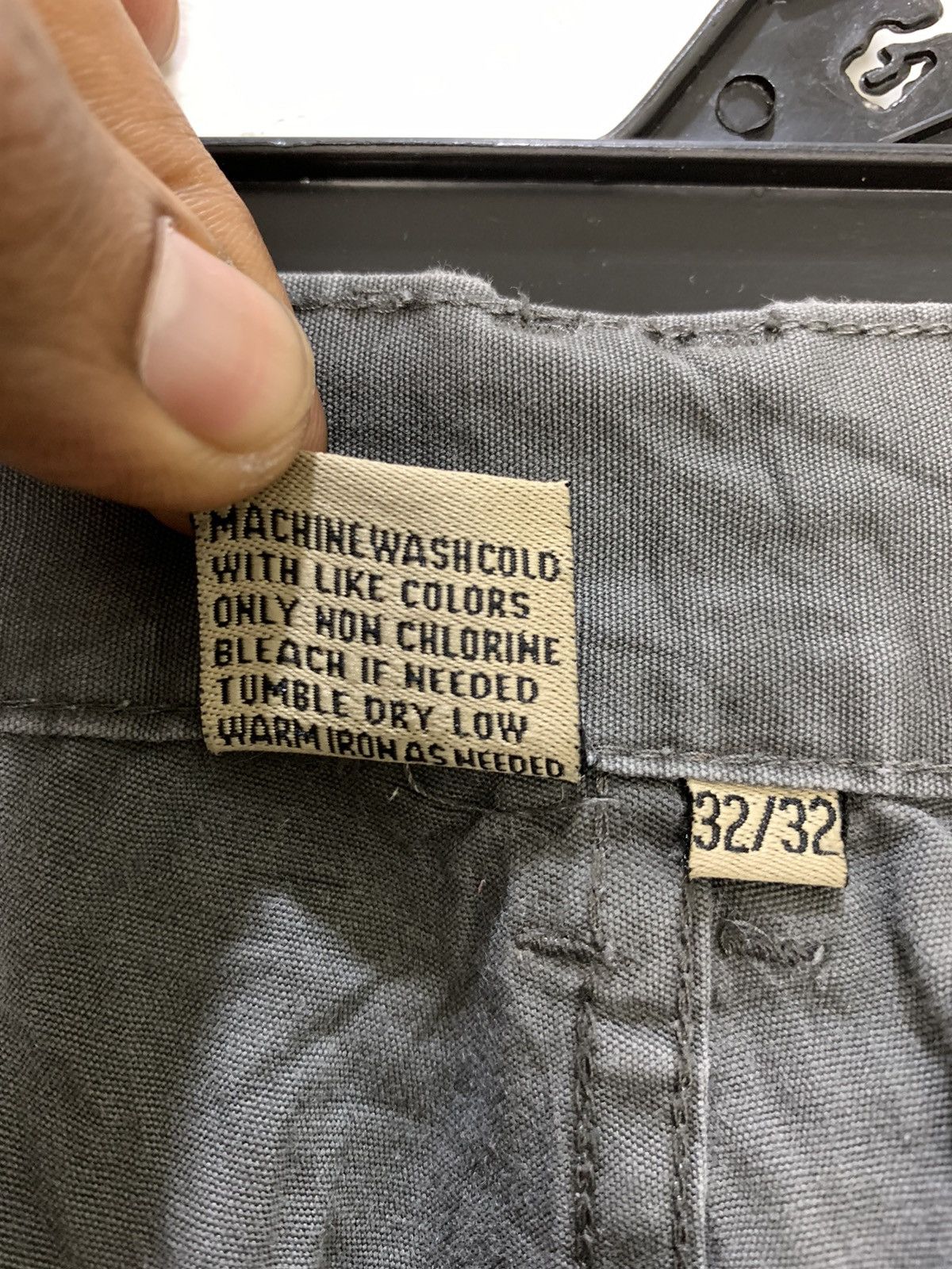 Japanese Brand Vtg 80s LEE DUNGAREE Parachute Multipocket Flight CargoPant Size US 31 - 19 Thumbnail