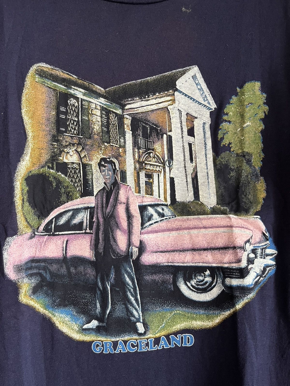 Vintage Elvis Presley Graceland ft23 Size US XL / EU 56 / 4 - 2 Thumbnail