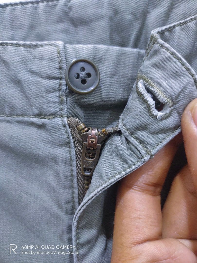 Muji Vtg MUJI EUROPE USA Hype Streetwear Style Cropped CargoPant Size US 32 / EU 48 - 13 Thumbnail