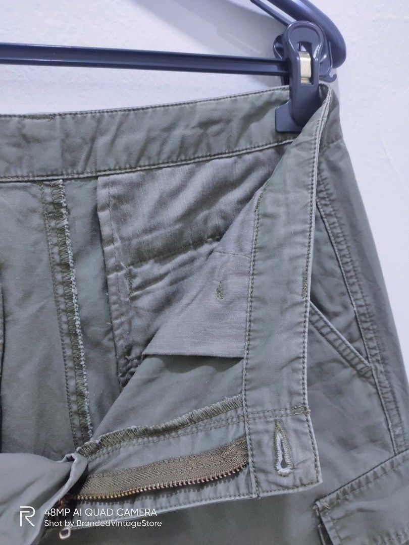 Muji Vtg MUJI EUROPE USA Hype Streetwear Style Cropped CargoPant Size US 32 / EU 48 - 15 Thumbnail