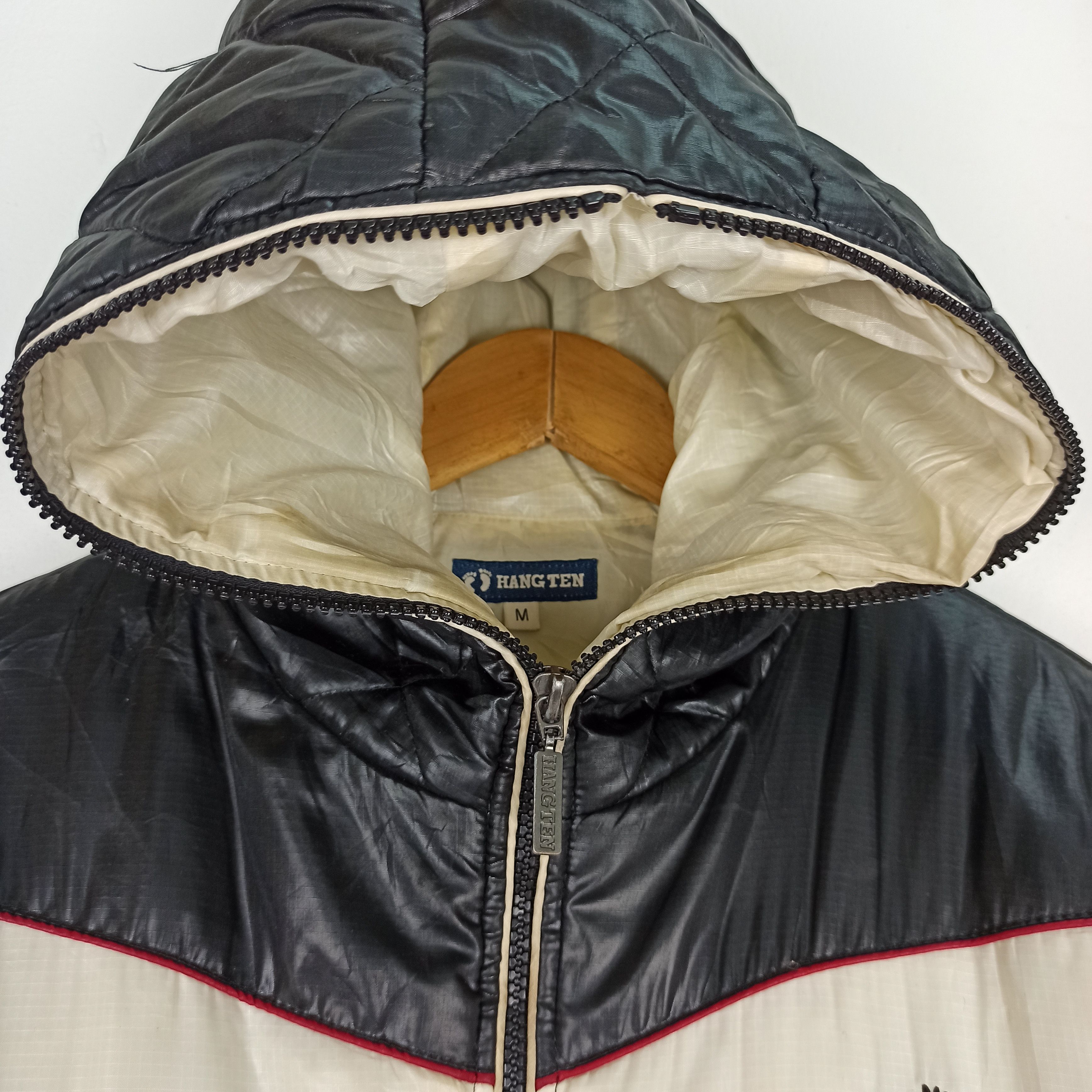 Hang Ten Vintage🔥 Hang Ten Puffer Hoodie Jacket Size US M / EU 48-50 / 2 - 5 Thumbnail