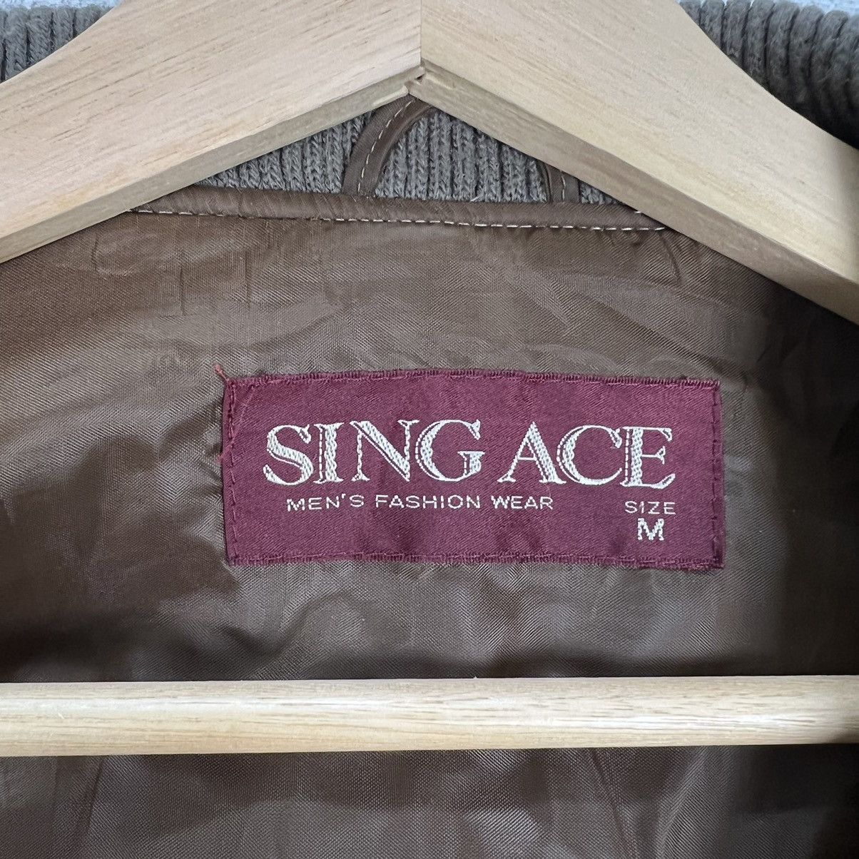 Japanese Brand VINTAGE SING ACE MEN’S FASHION WEAR VARSITY JACKET Size US M / EU 48-50 / 2 - 10 Thumbnail