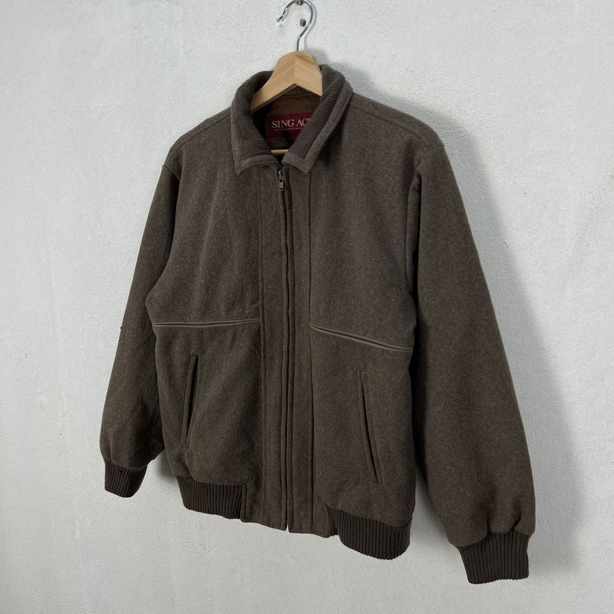 Japanese Brand VINTAGE SING ACE MEN’S FASHION WEAR VARSITY JACKET Size US M / EU 48-50 / 2 - 2 Thumbnail