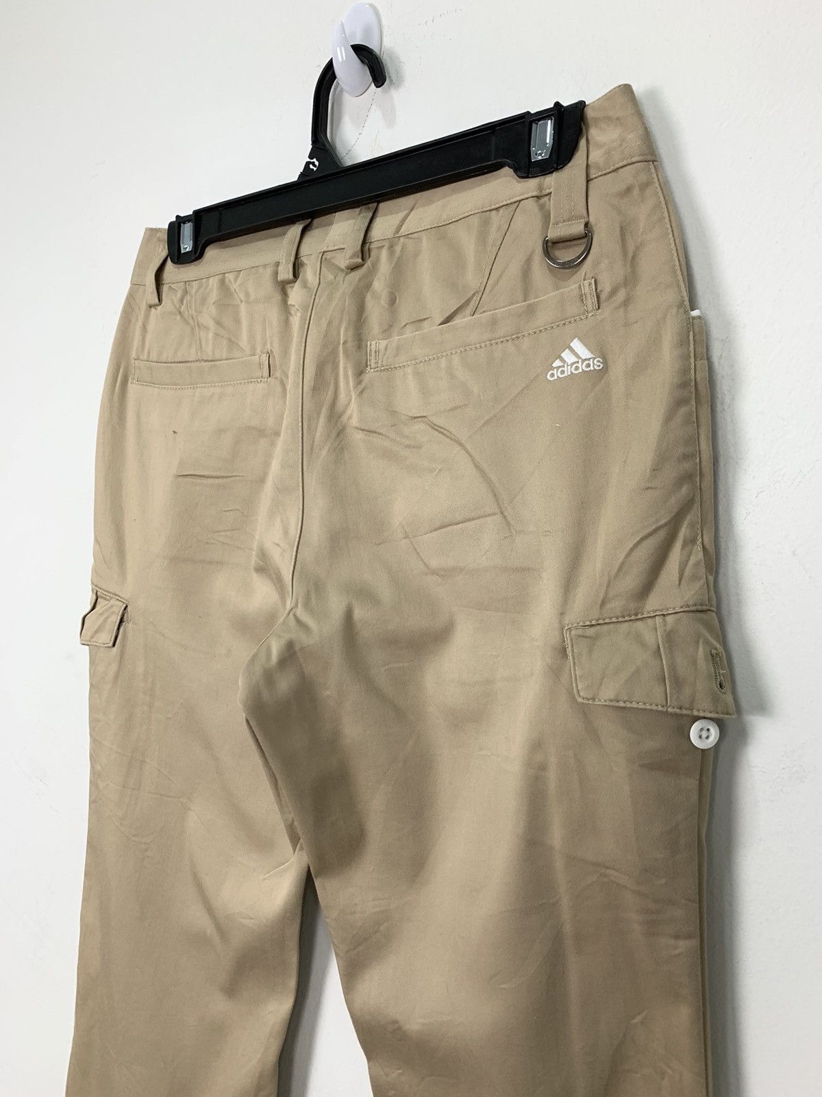 Adidas ADIDAS Multipocket Tactical Flare Casual Trouser Cargo Pant Size 28" / US 6 / IT 42 - 14 Thumbnail