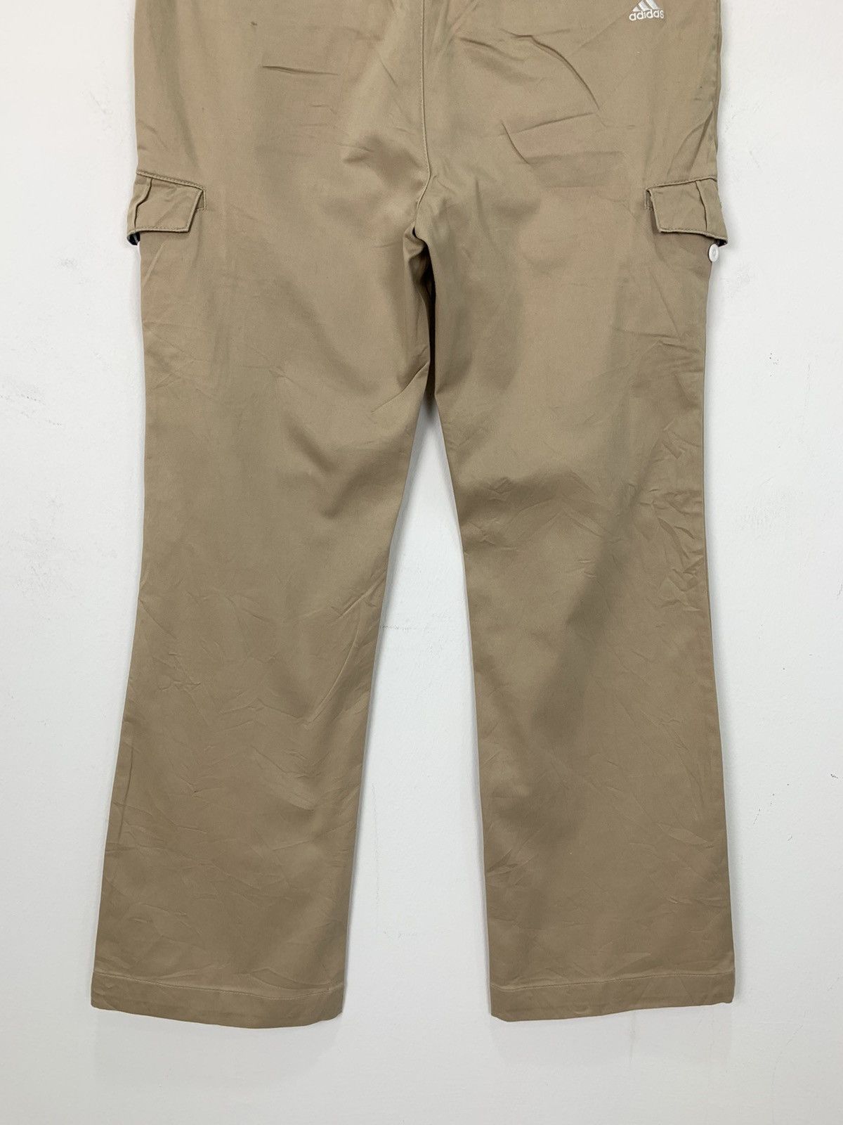 Adidas ADIDAS Multipocket Tactical Flare Casual Trouser Cargo Pant Size 28" / US 6 / IT 42 - 12 Thumbnail
