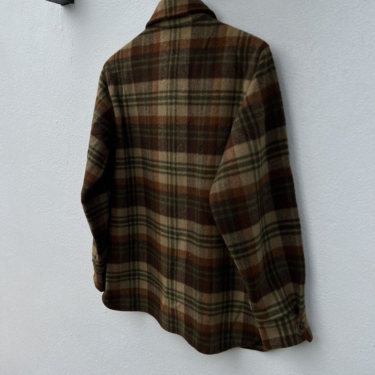 Flannel × Japanese Brand VINTAGE VAN JAC FLANNEL JACKET TARTAN DESIGN Size US L / EU 52-54 / 3 - 8 Thumbnail