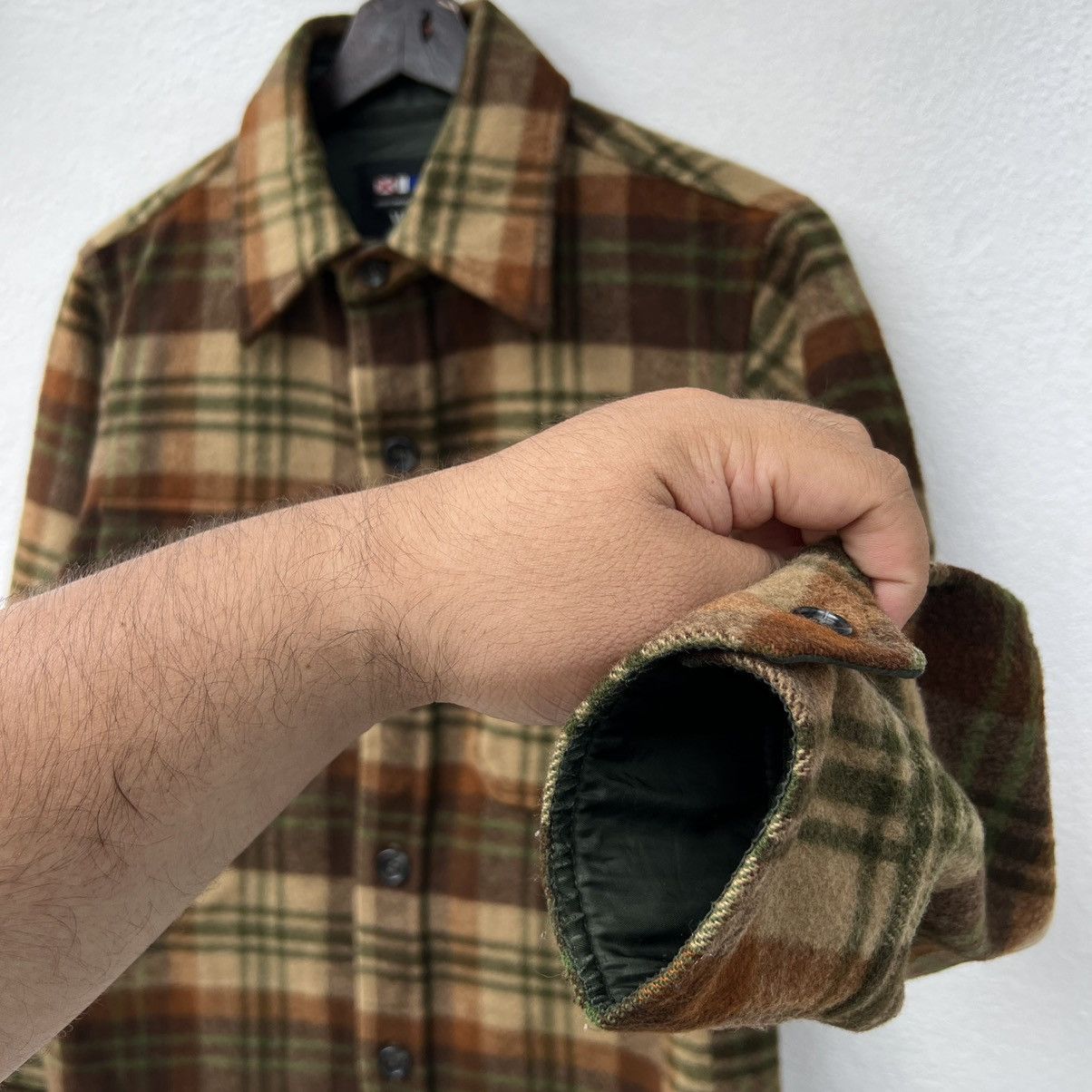 Flannel × Japanese Brand VINTAGE VAN JAC FLANNEL JACKET TARTAN DESIGN Size US L / EU 52-54 / 3 - 5 Thumbnail