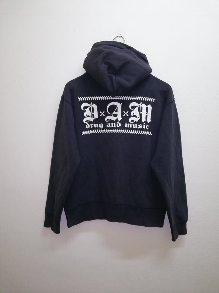 14th Addiction Japanes brand Drug and music hoodie spellout logo (c22) Size US M / EU 48-50 / 2 - 1 Thumbnail