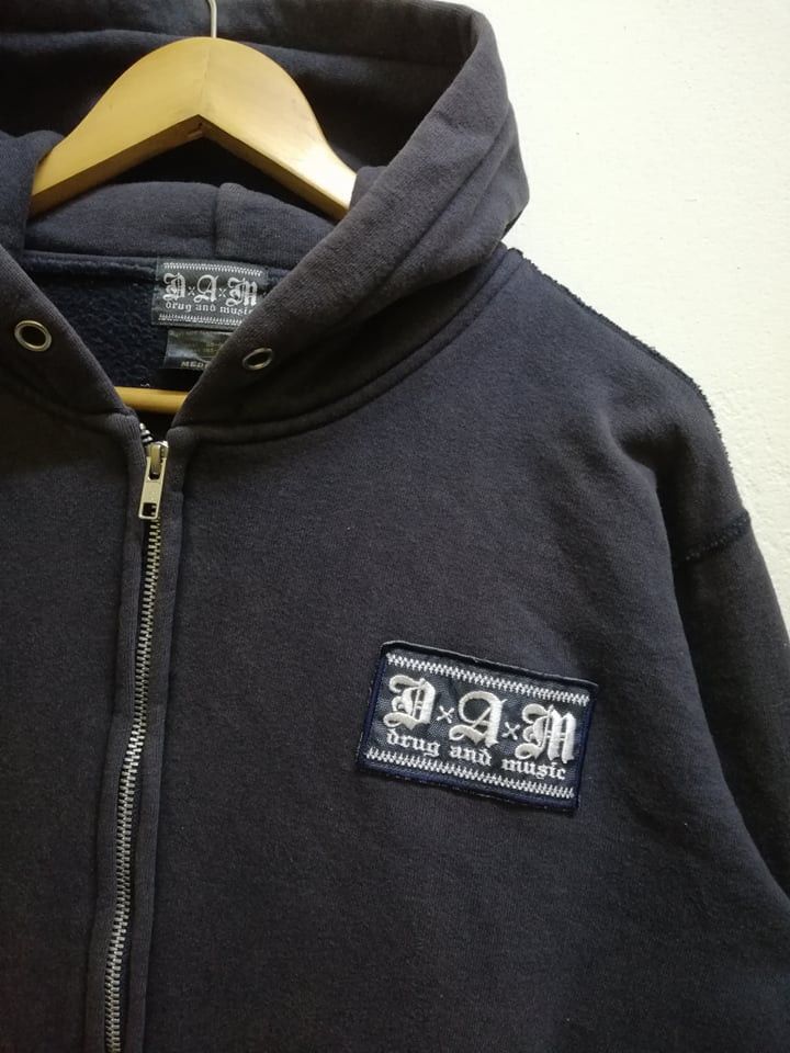 14th Addiction Japanes brand Drug and music hoodie spellout logo (c22) Size US M / EU 48-50 / 2 - 4 Thumbnail