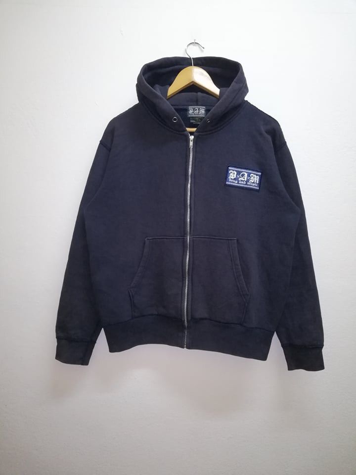 14th Addiction Japanes brand Drug and music hoodie spellout logo (c22) Size US M / EU 48-50 / 2 - 3 Thumbnail