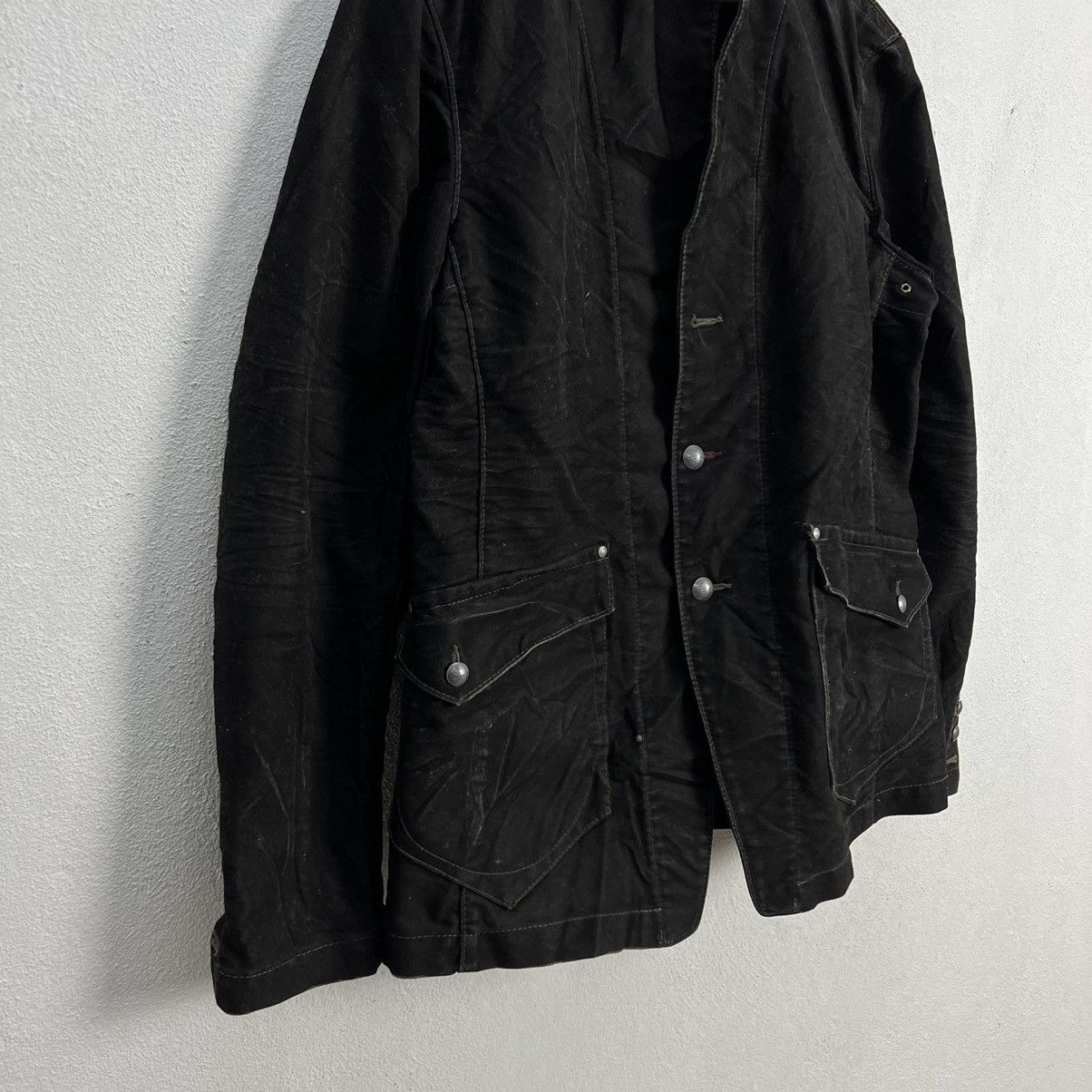 Japanese Brand VINTAGE NICOLE CLUB FOR MEN BIG LOGO RIDER BIKER JACKET Size US M / EU 48-50 / 2 - 5 Thumbnail