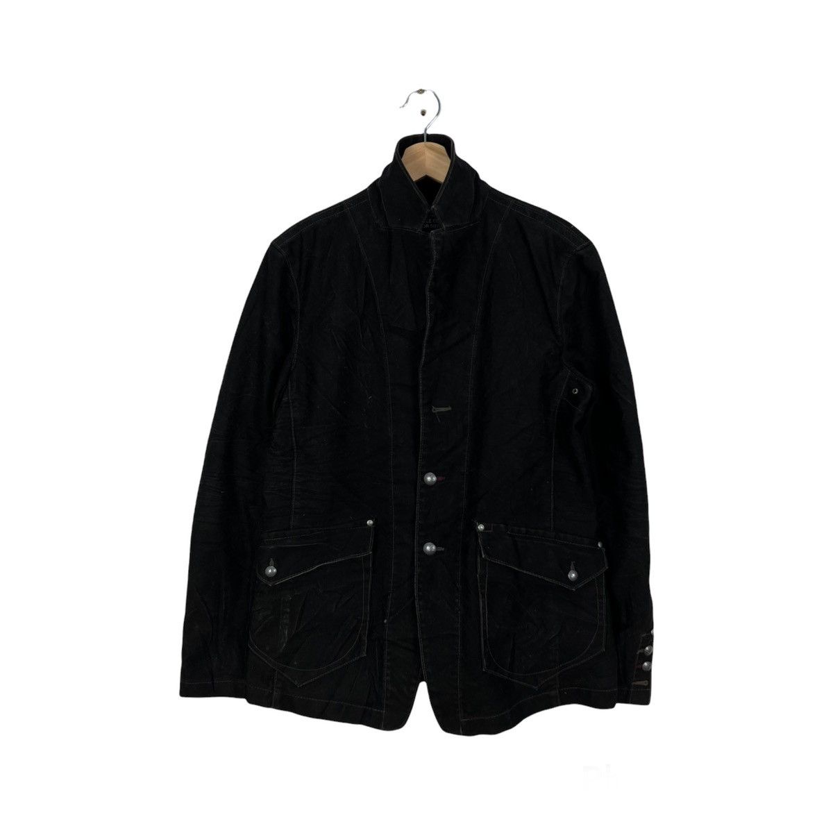 Japanese Brand VINTAGE NICOLE CLUB FOR MEN BIG LOGO RIDER BIKER JACKET Size US M / EU 48-50 / 2 - 1 Thumbnail