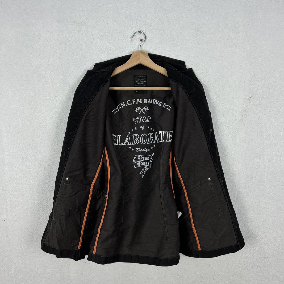 Japanese Brand VINTAGE NICOLE CLUB FOR MEN BIG LOGO RIDER BIKER JACKET Size US M / EU 48-50 / 2 - 9 Thumbnail