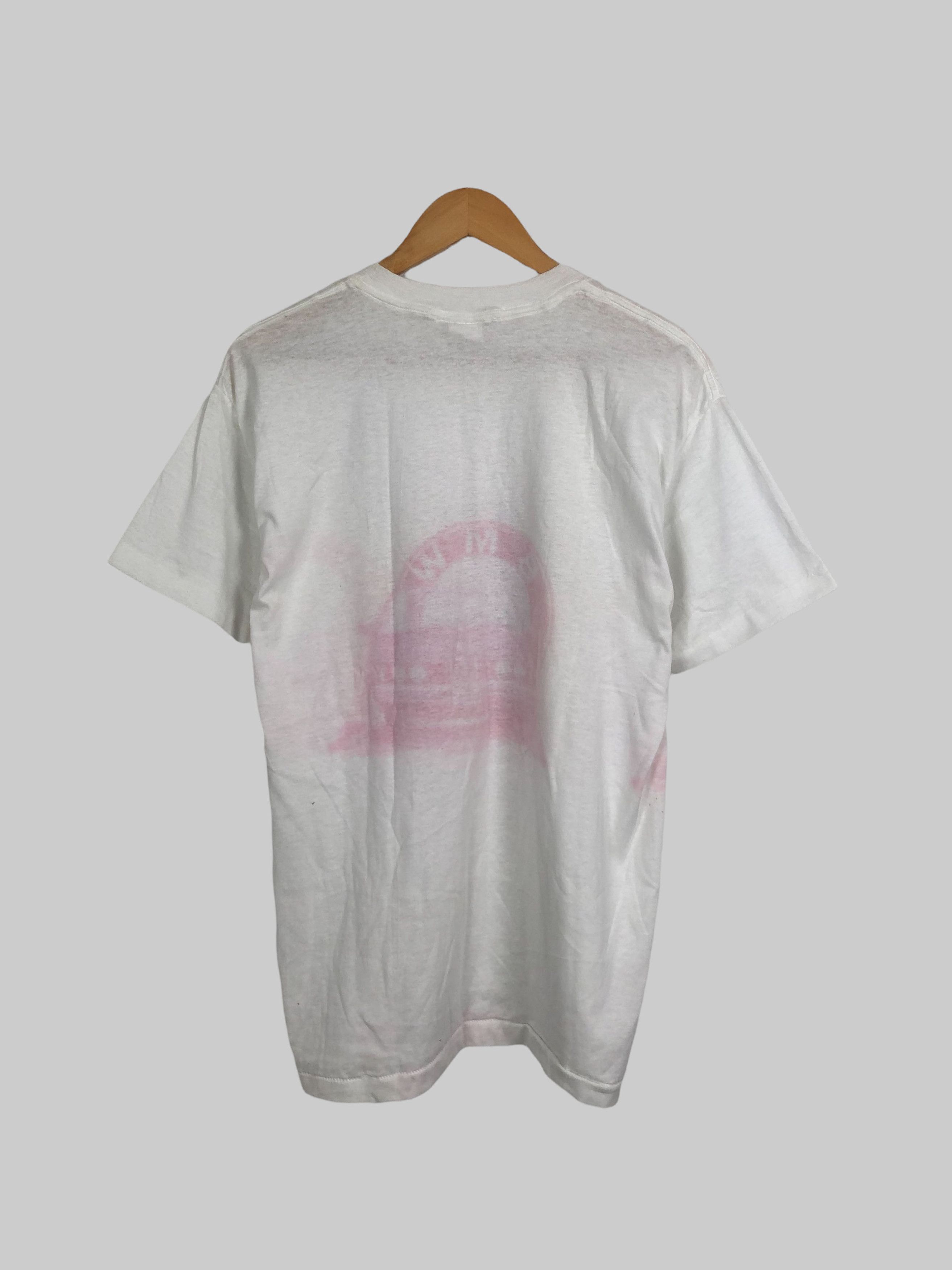 BMW Vintage 80s BMW E21 Beemer Promo t-shirt (Mercedes Benz) Size US L / EU 52-54 / 3 - 2 Thumbnail
