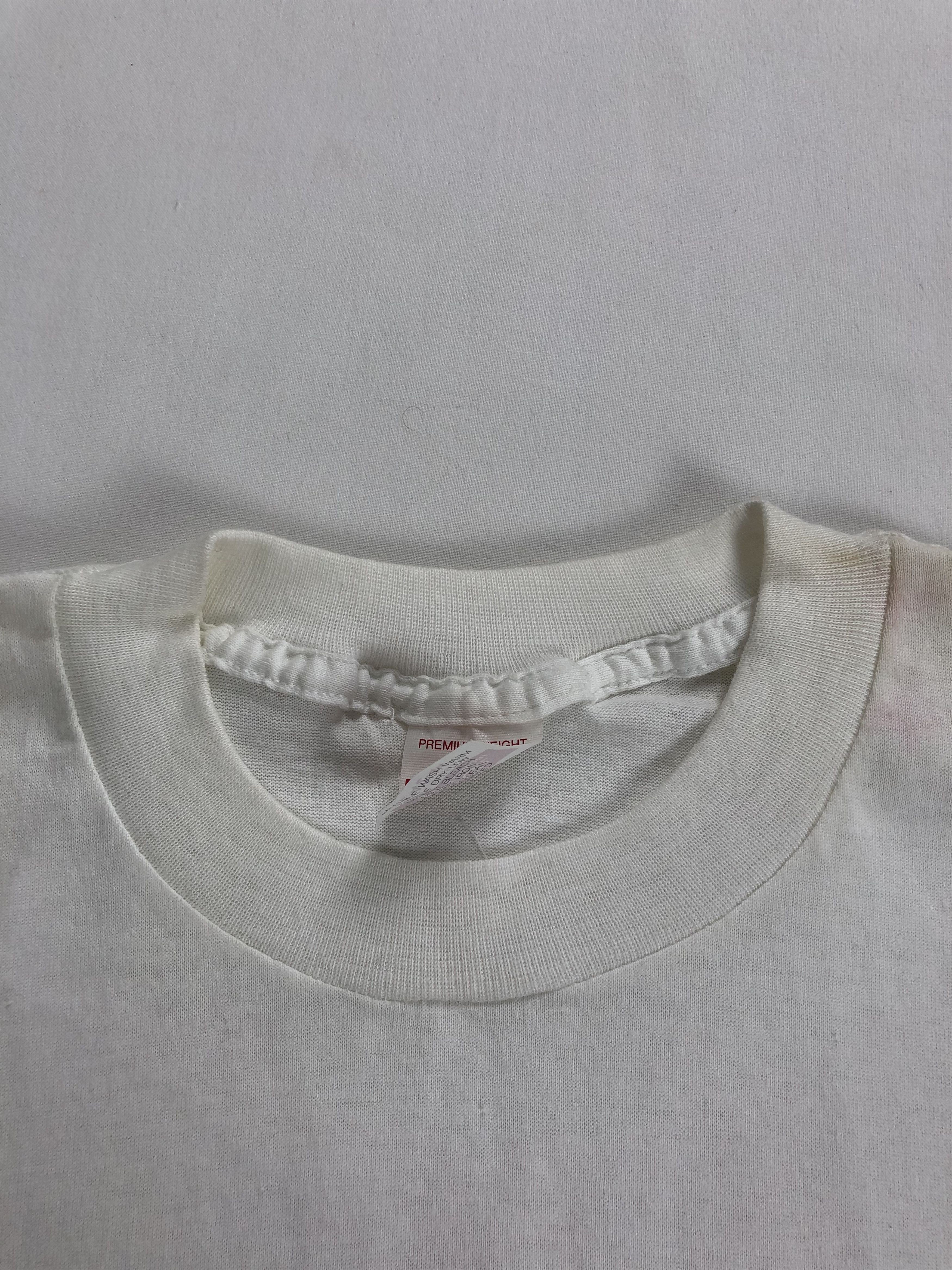 BMW Vintage 80s BMW E21 Beemer Promo t-shirt (Mercedes Benz) Size US L / EU 52-54 / 3 - 9 Thumbnail