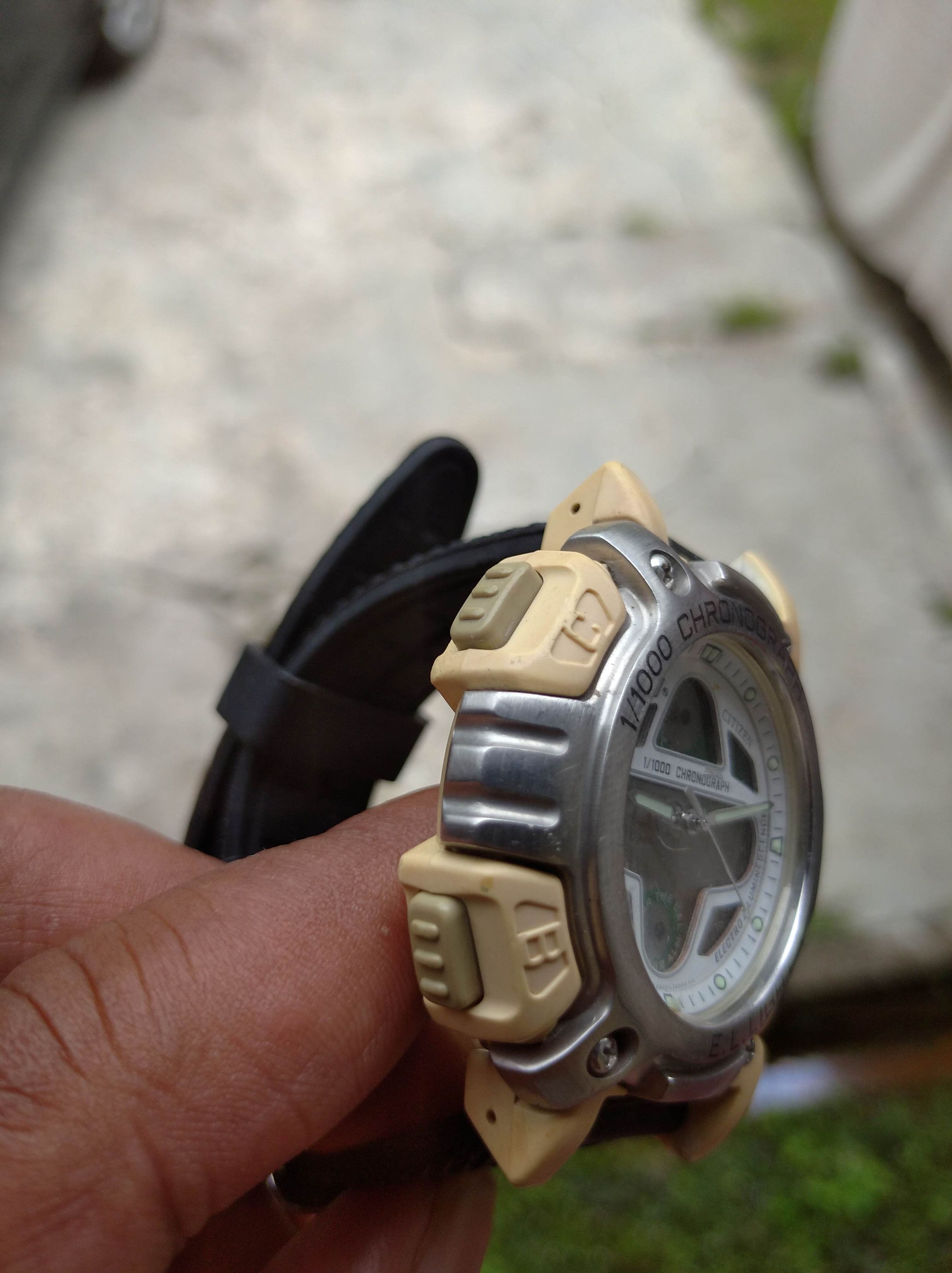 Citizen × Vintage Vintage citizen c400 oxy chronograph