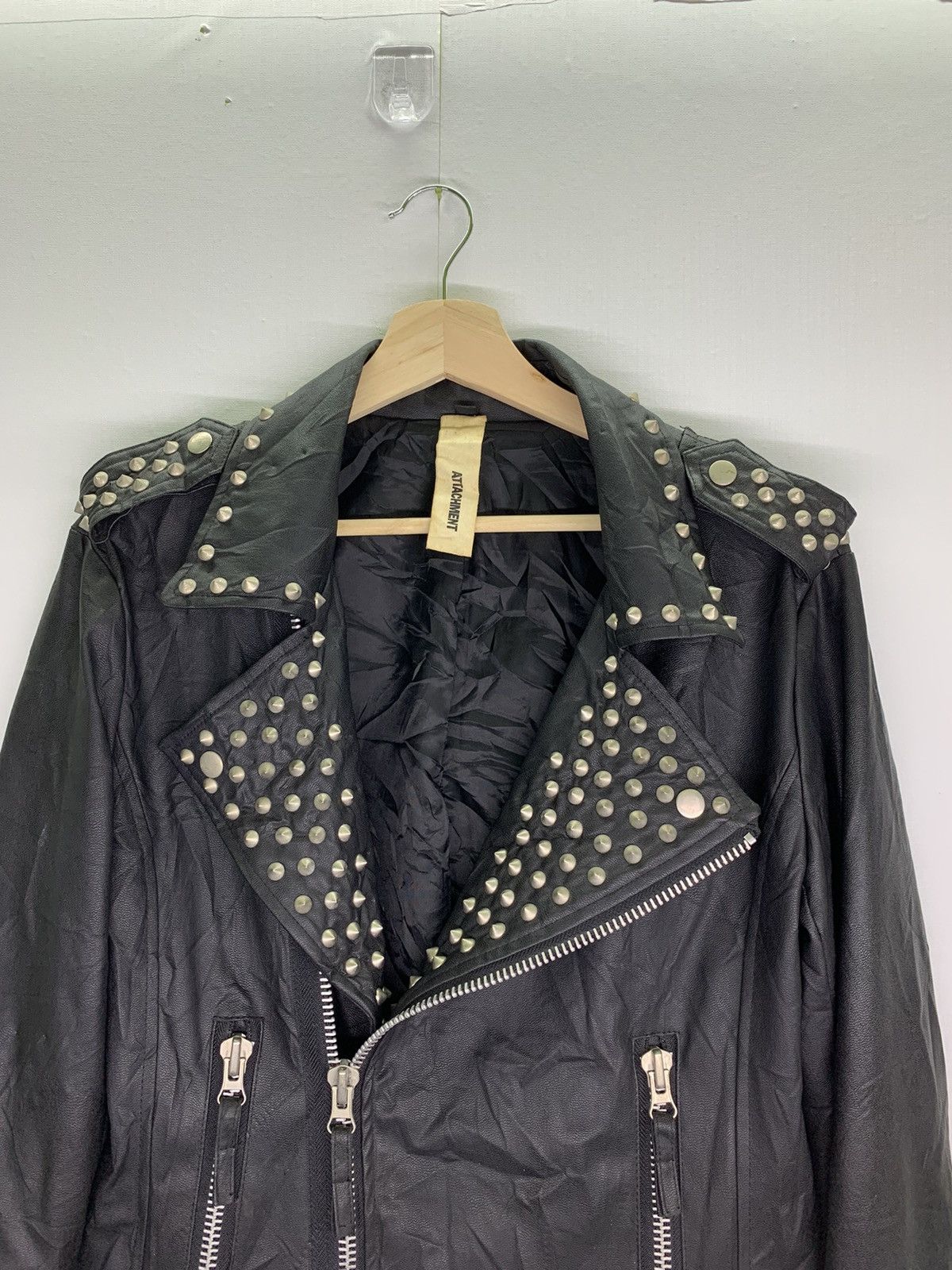 Attachment RARE Attachment Studded Punk Biker Jacket Size US M / EU 48-50 / 2 - 4 Thumbnail