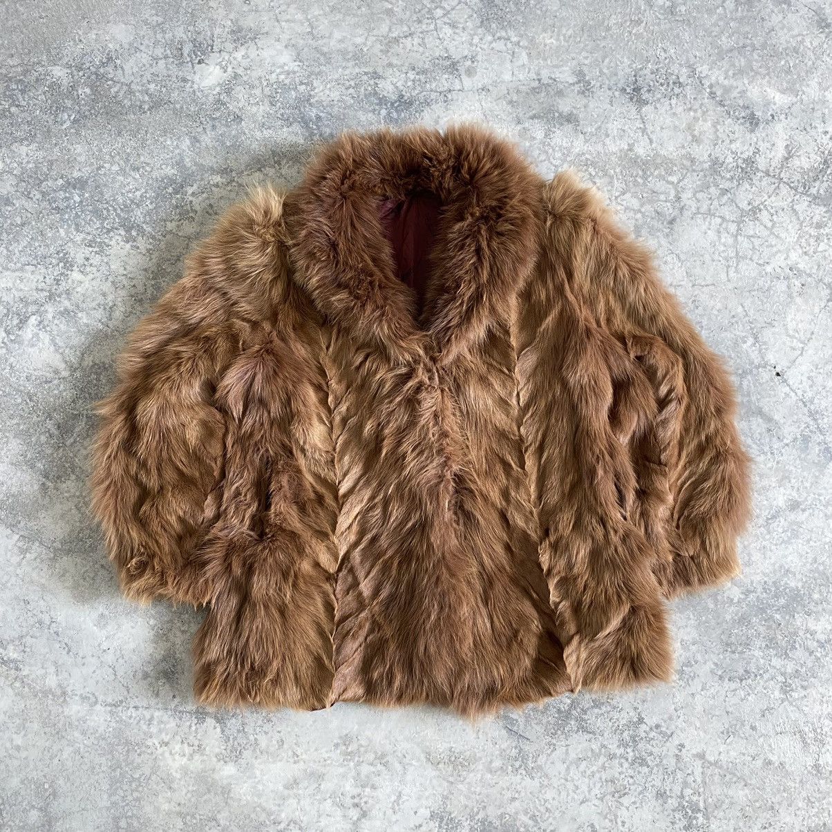 Vintage Jonathan Key Fox Fur Coat Jacket