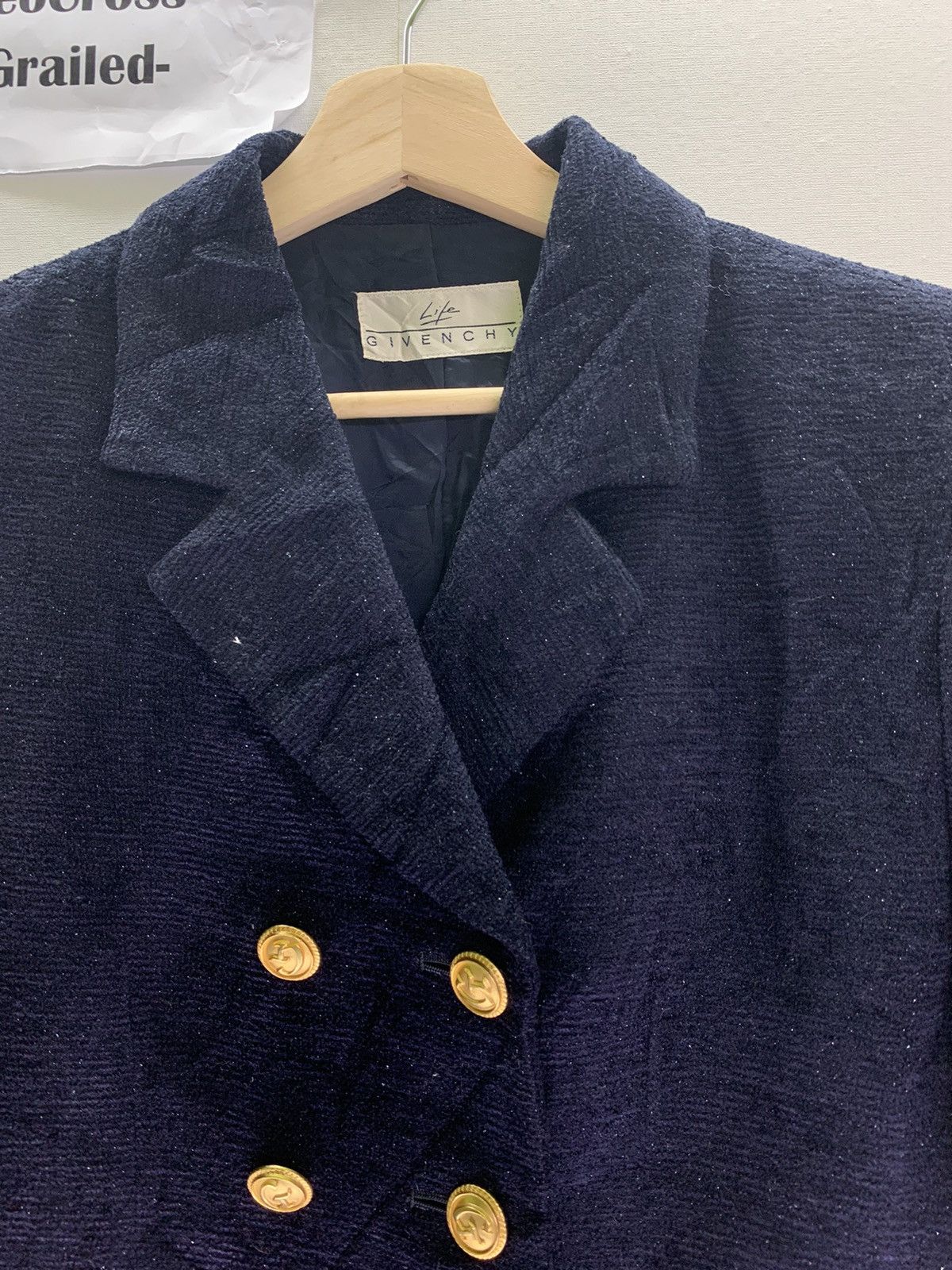 Givenchy Vintage Givenchy Double Breast Wool short Jacket Size US M / EU 48-50 / 2 - 3 Thumbnail
